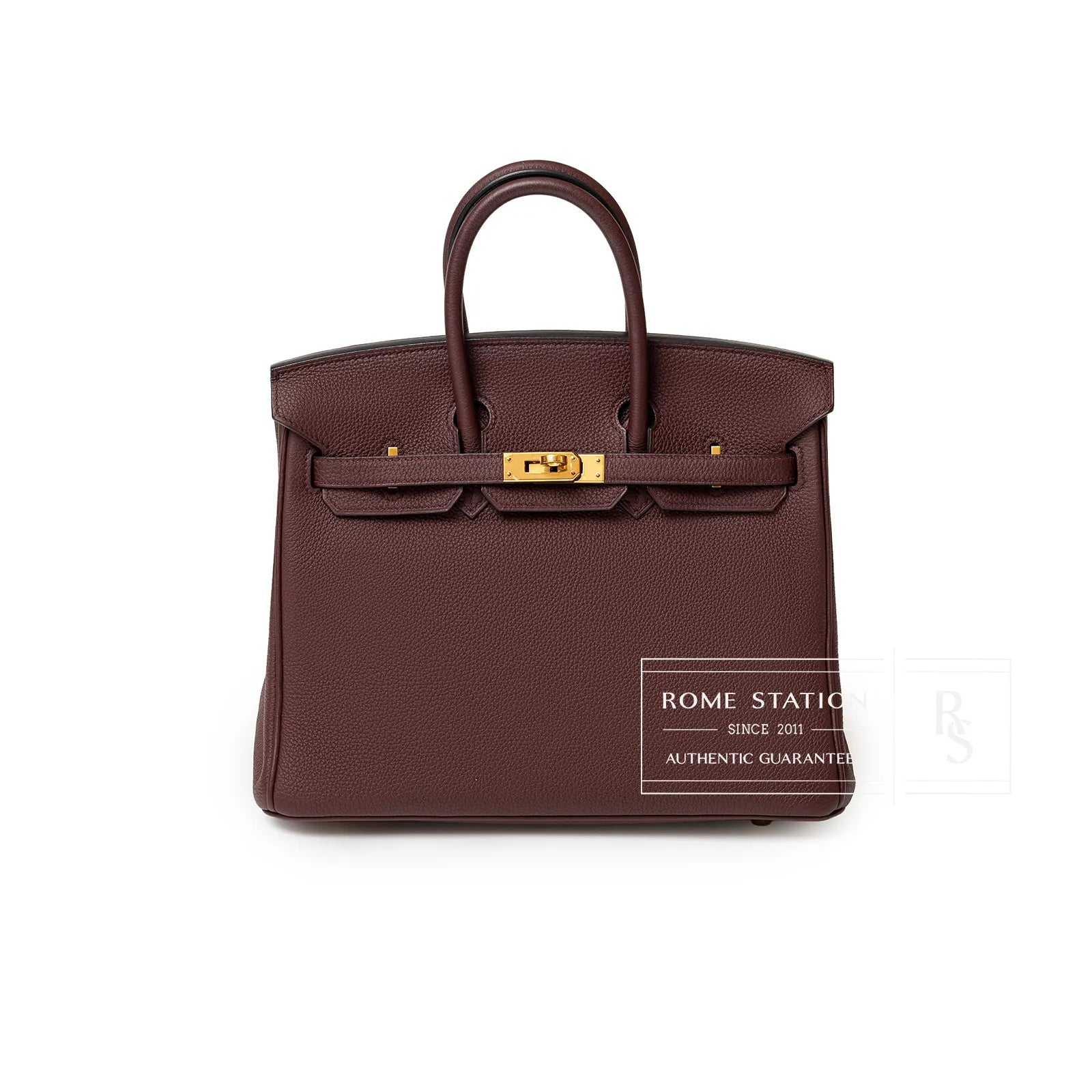 Hermès Birkin 25 Bordeaux Togo Gold Hardware