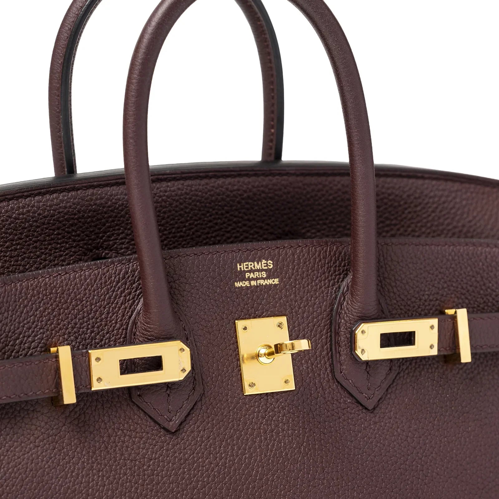 Hermès Birkin 25 Bordeaux Togo Gold Hardware