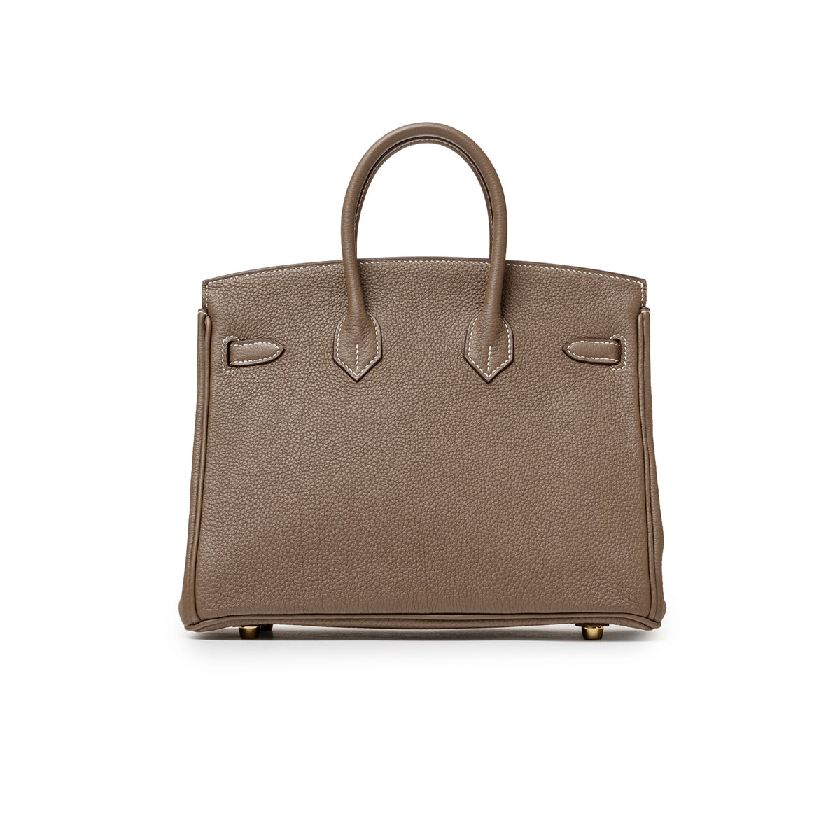 Hermès Birkin 25 Etoupe Togo Gold Hardware back view
