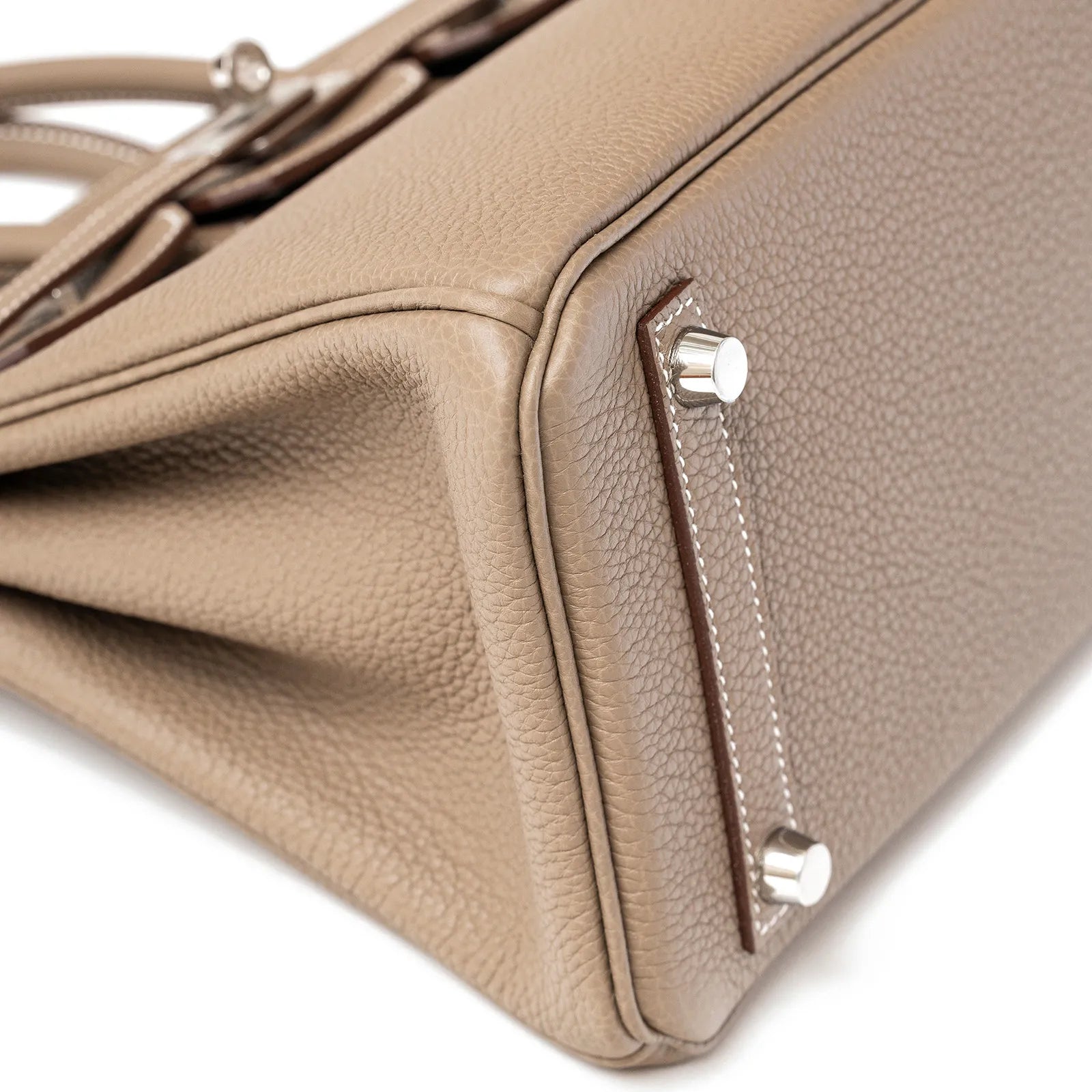 Hermès Birkin 25 Etoupe Togo Palladium Hardware