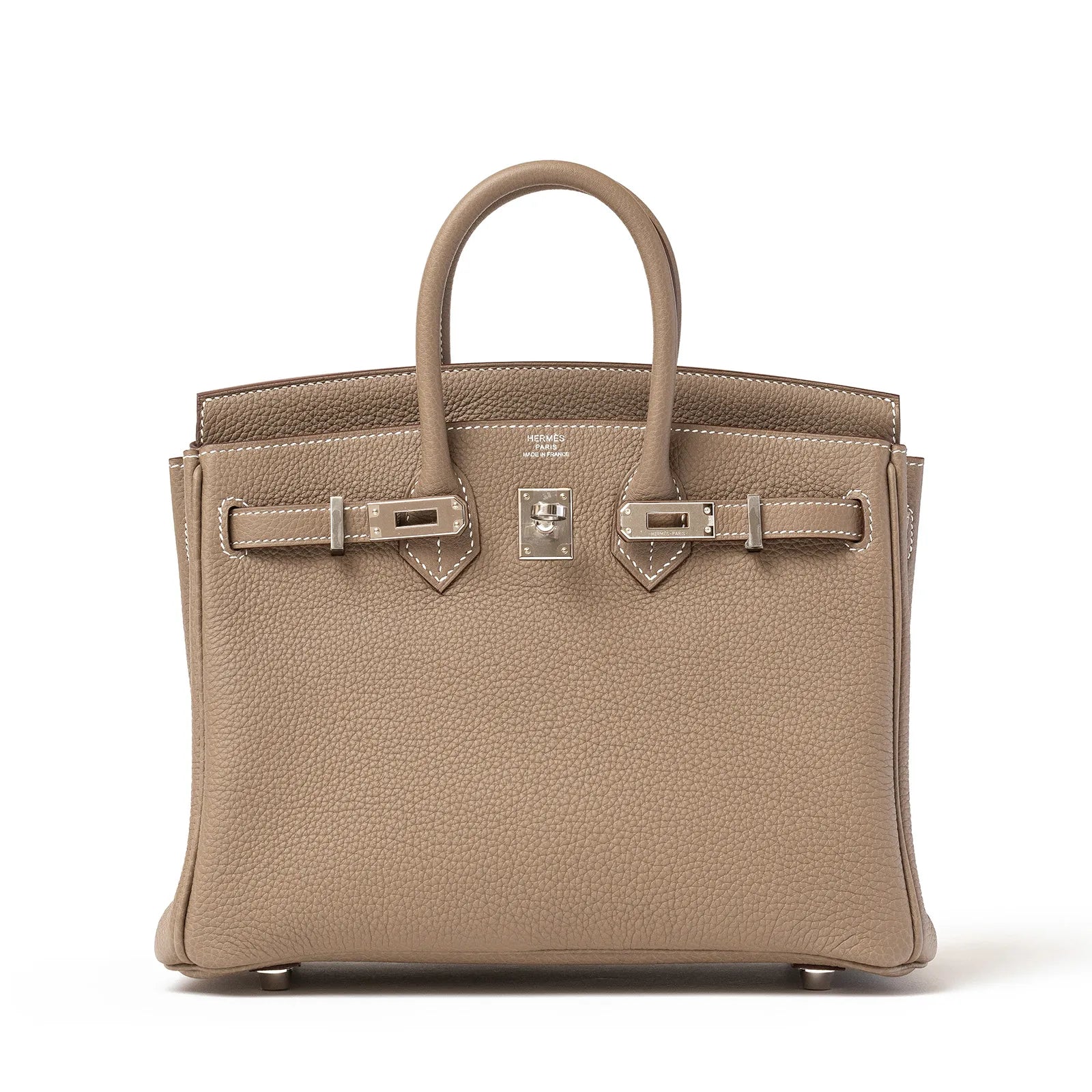 Hermès Birkin 25 Etoupe Togo Palladium Hardware