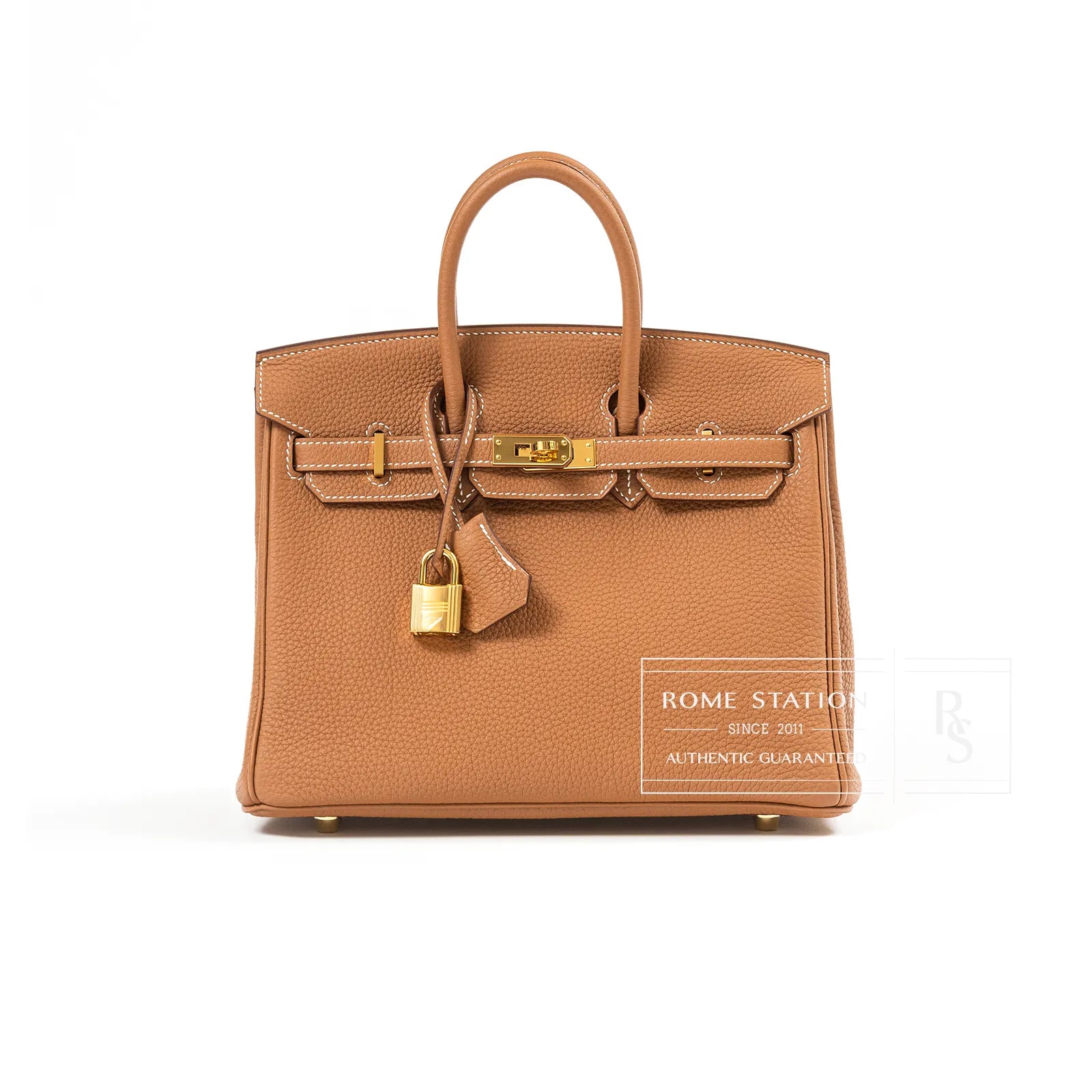 Hermès Birkin 25 Gold Togo Gold Hardware
