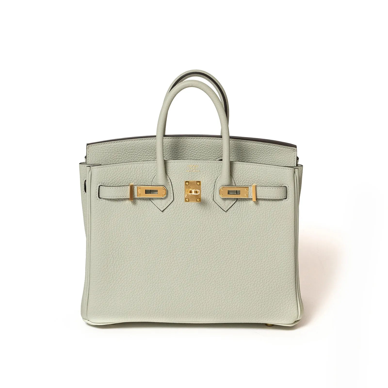 Hermès Birkin 25 Gris Neve Togo Gold Hardware