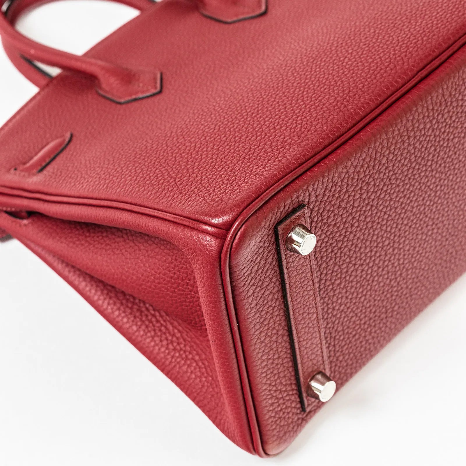 Hermès Birkin 25 Rouge Grenat Togo Palladium Hardware