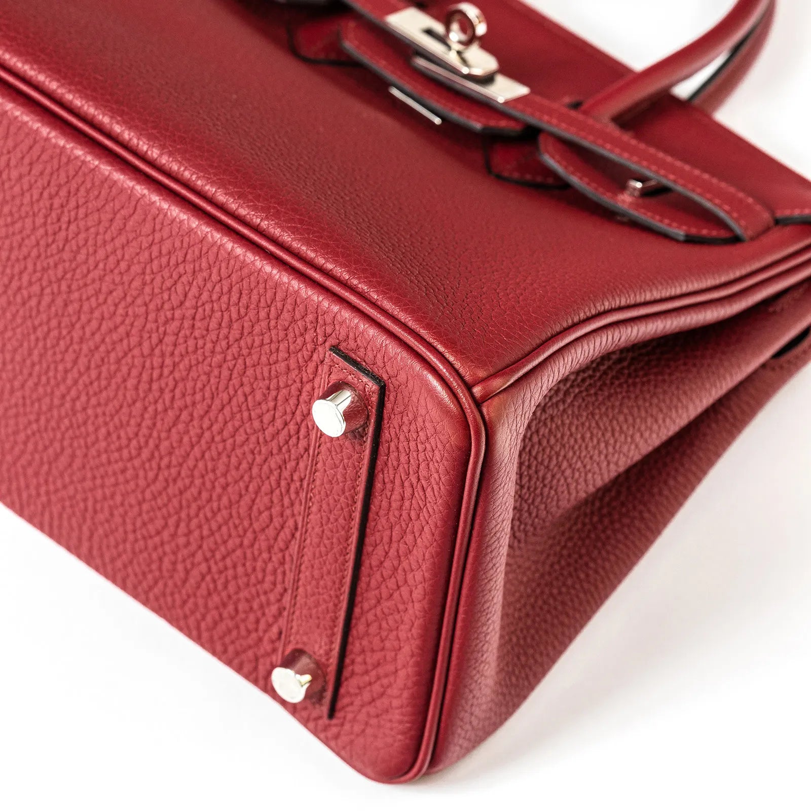 Hermès Birkin 25 Rouge Grenat Togo Palladium Hardware