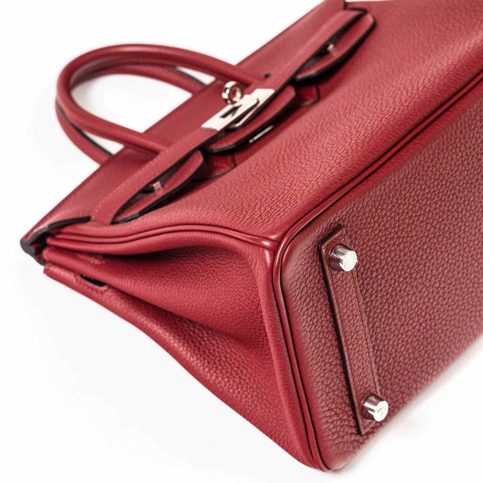 Hermès Birkin 25 Rouge Grenat Togo Palladium Hardware