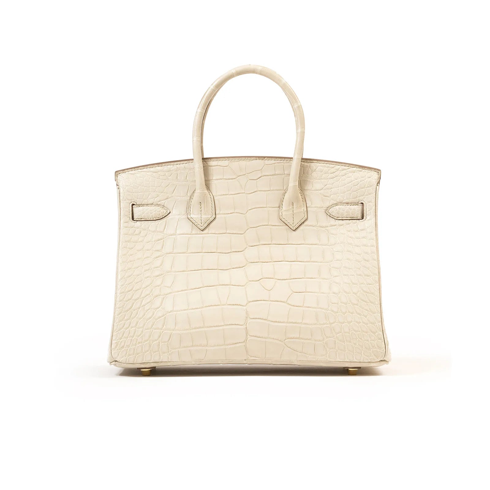 Hermès Birkin 30 Beton Matte Alligator Gold Hardware