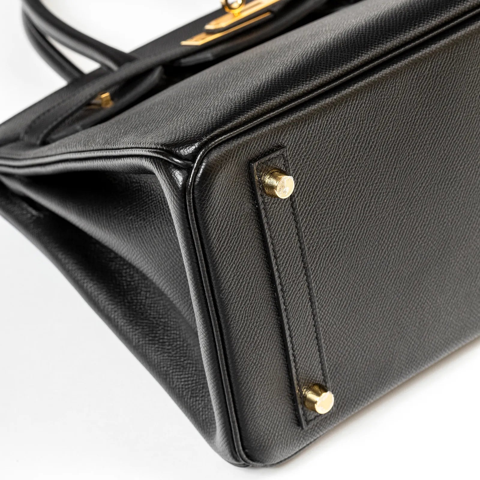 Hermès Birkin 30 Black Epsom Gold Hardware