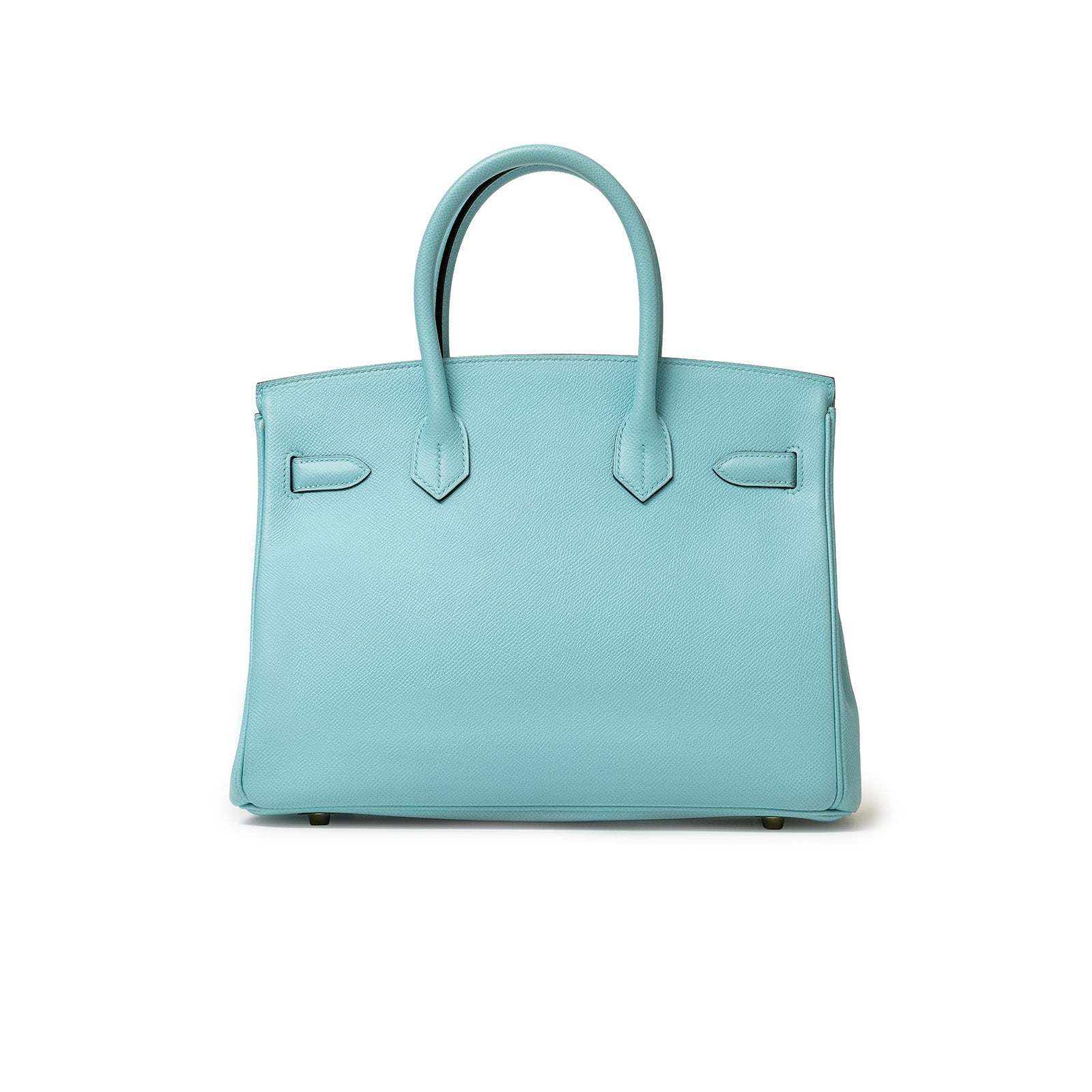 Hermès Birkin 30 Blue Atoll Epsom Gold Hardware - Handbags
