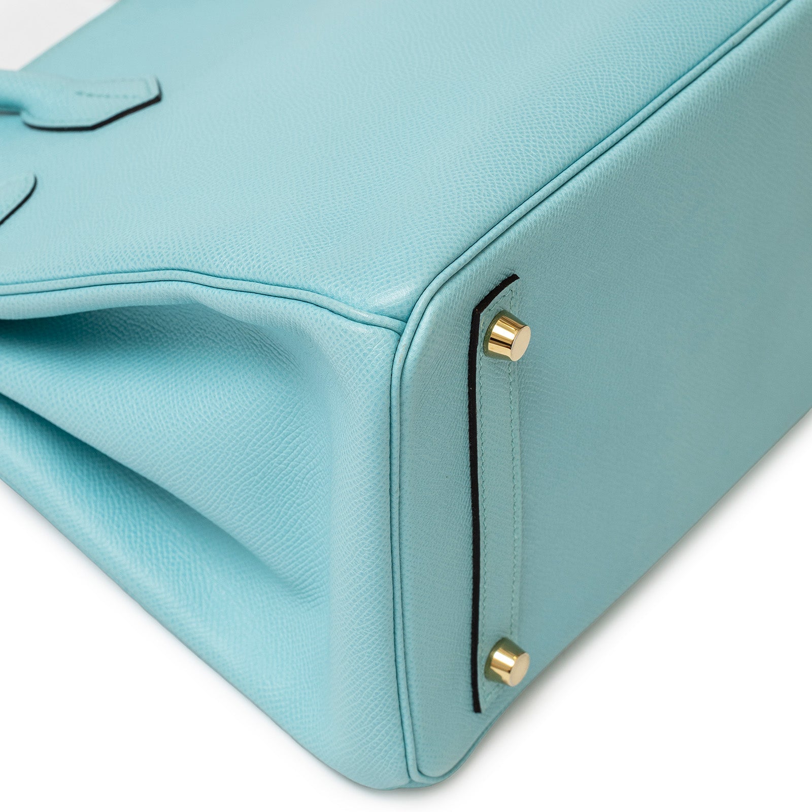 Hermès Birkin 30 Blue Atoll Epsom Gold Hardware - Handbags