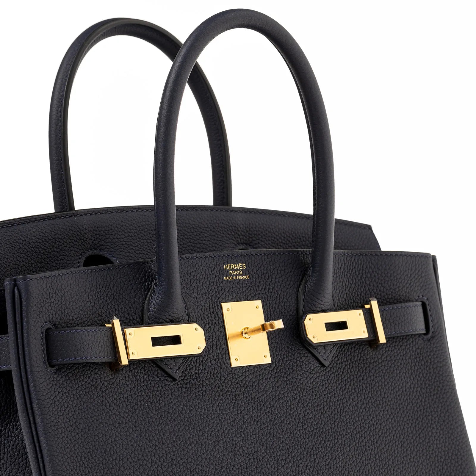 Hermès Birkin 30 Blue Nuit Togo Gold Hardware