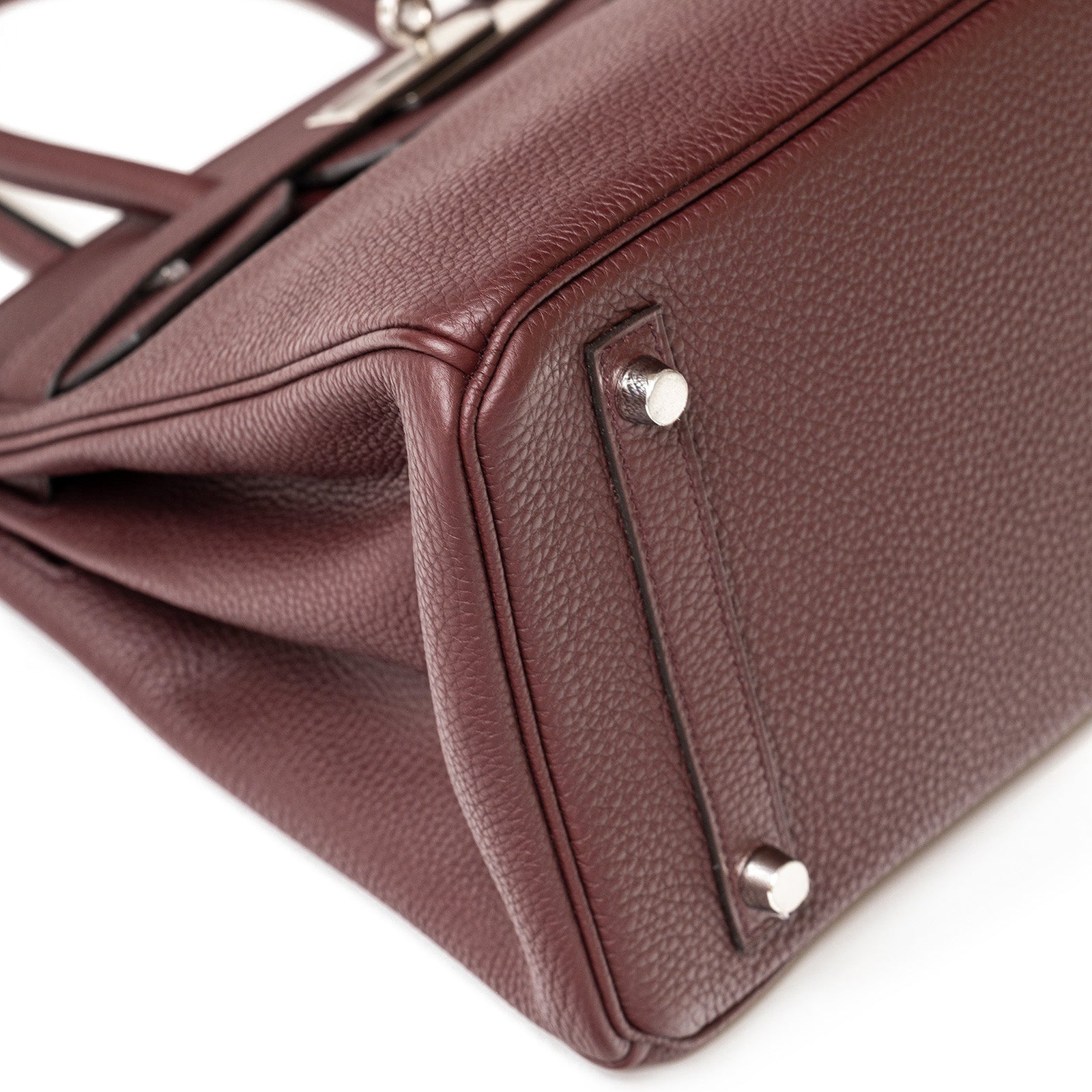 Hermès Birkin 30 Bordeaux Togo Palladium Hardware