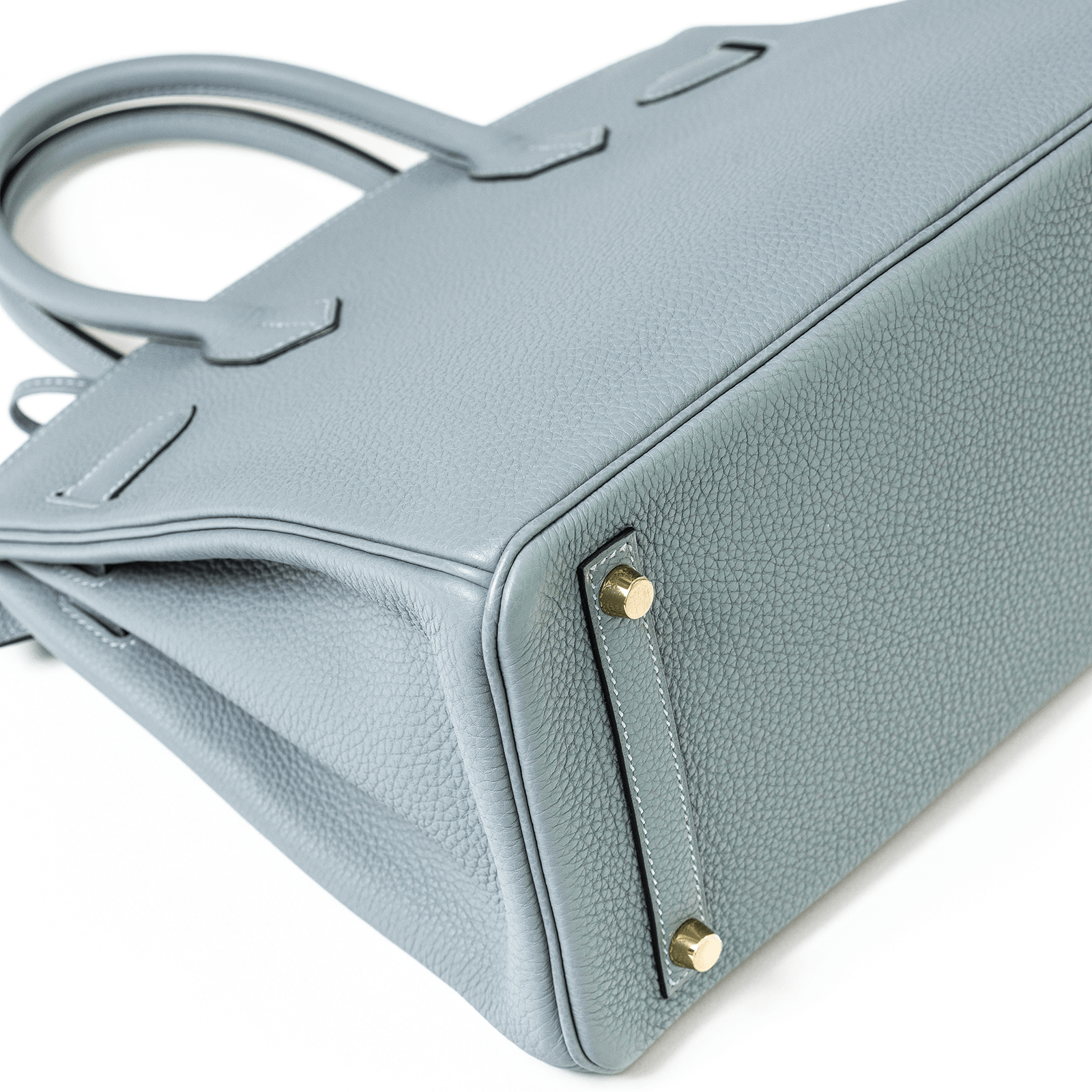 Hermès Birkin 30 Ciel Togo Gold Hardware