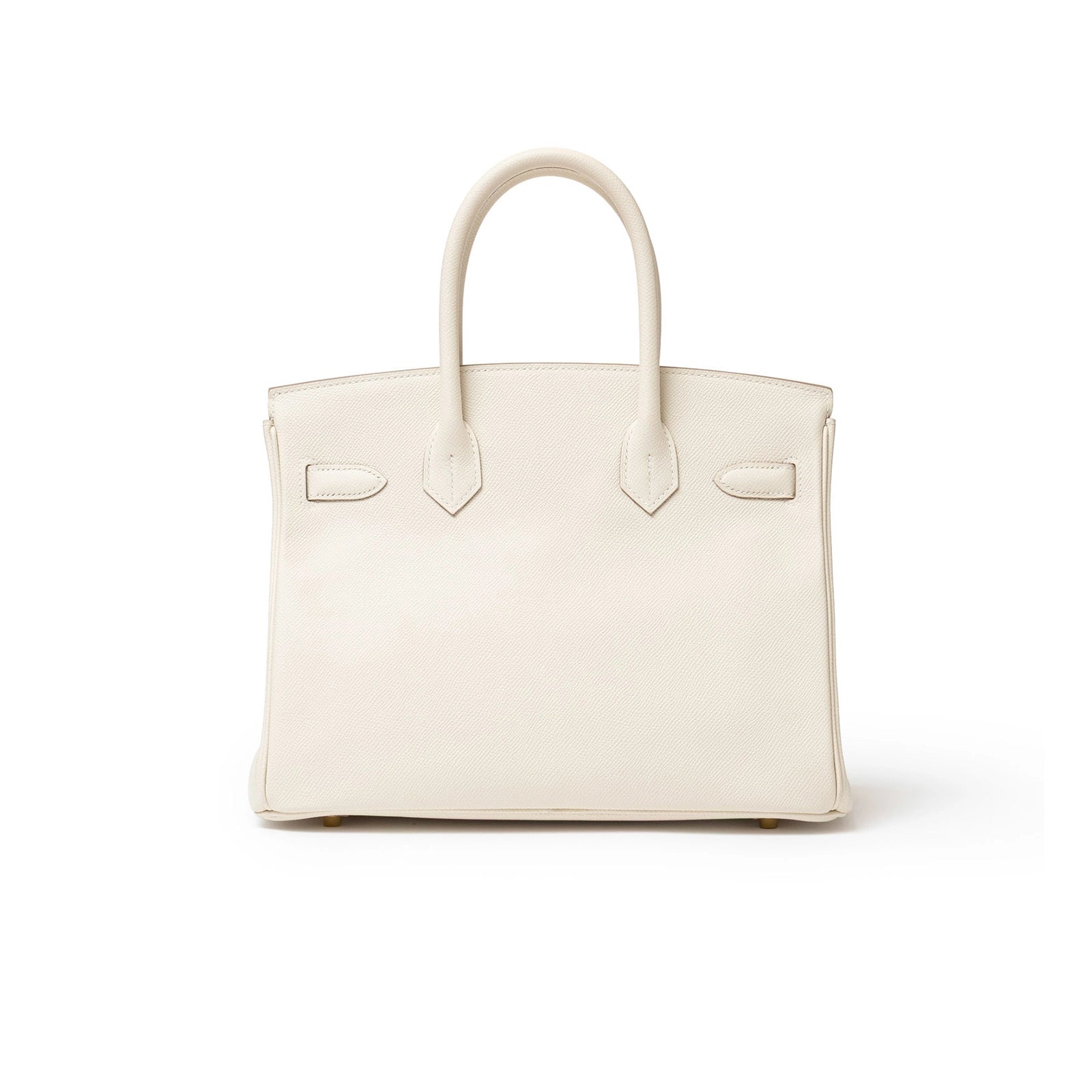 Hermès Birkin 30 Craie Epsom Gold Hardware - Back