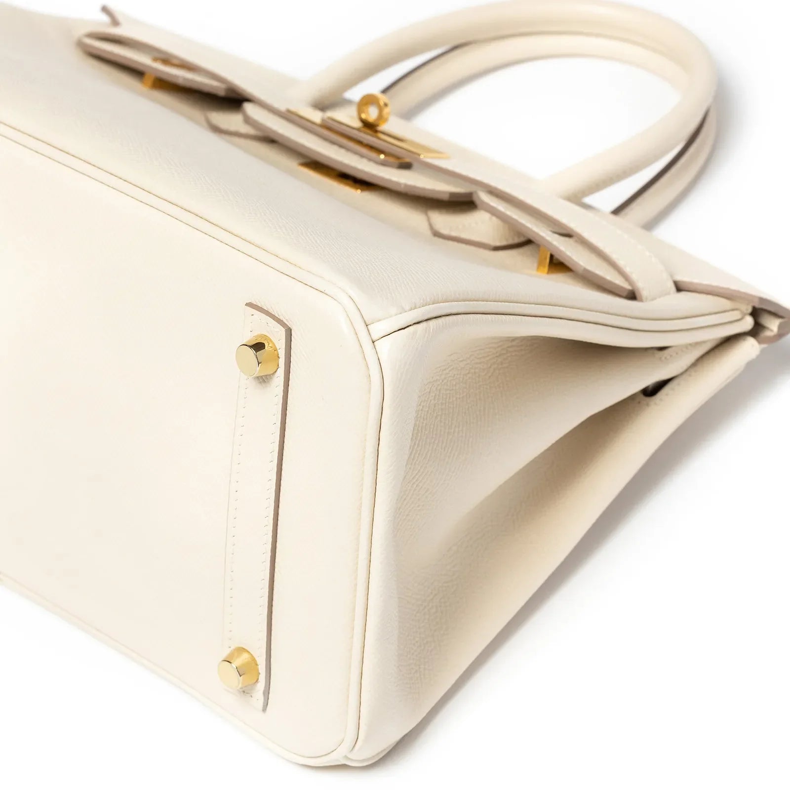 Hermès Birkin 30 Craie Epsom Gold Hardware