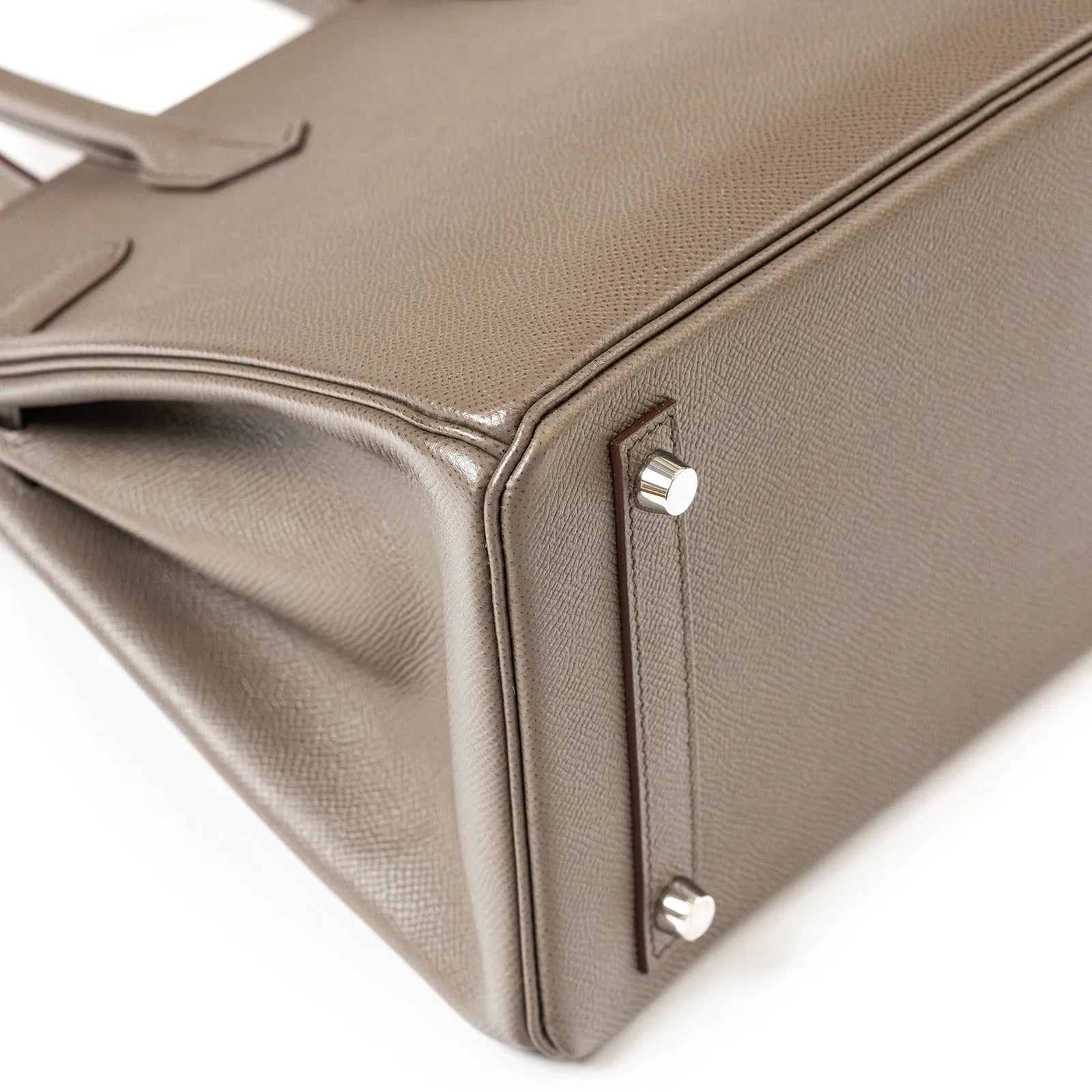 Hermès Birkin 30 Etain Epsom Palladium Hardware