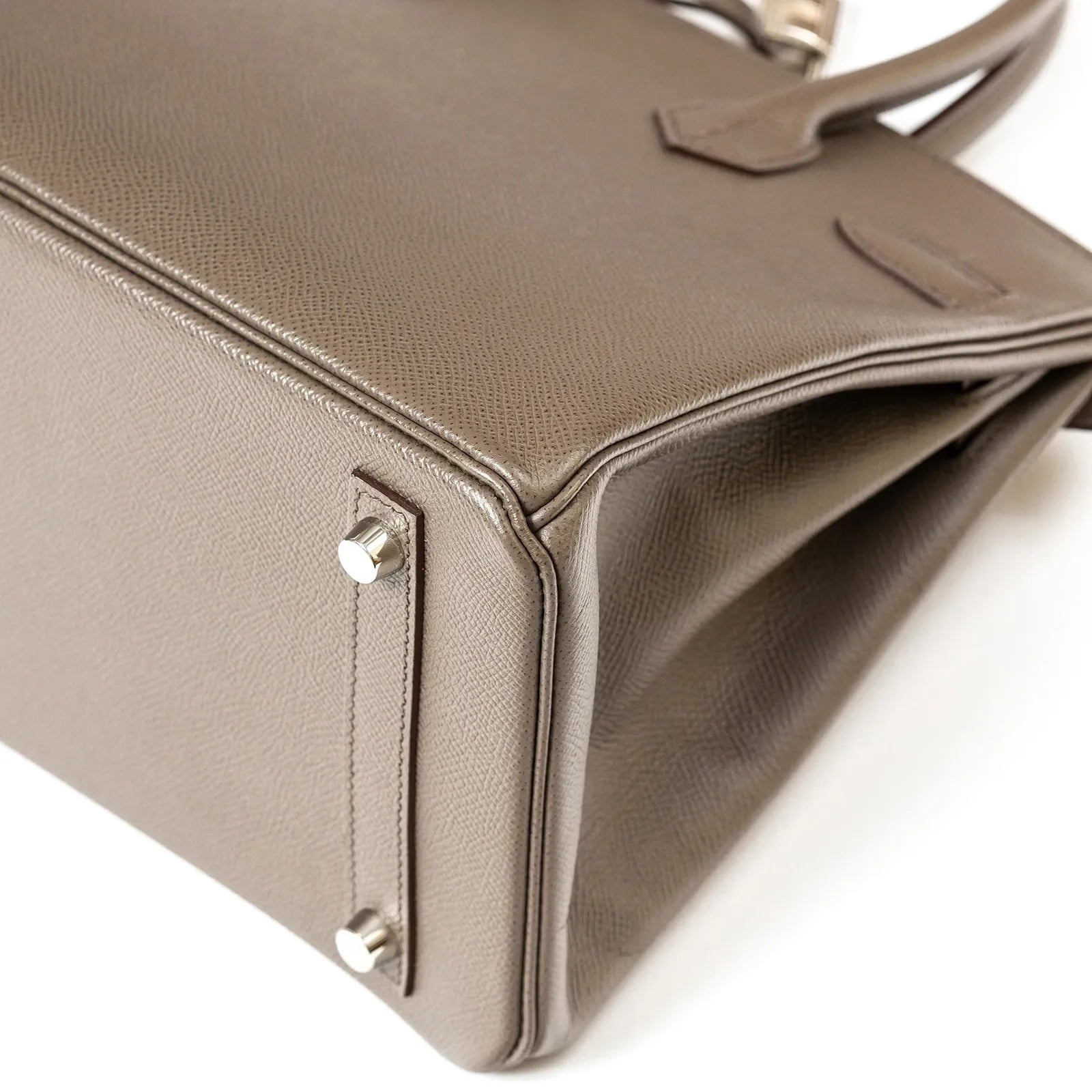 Hermès Birkin 30 Etain Epsom Palladium Hardware