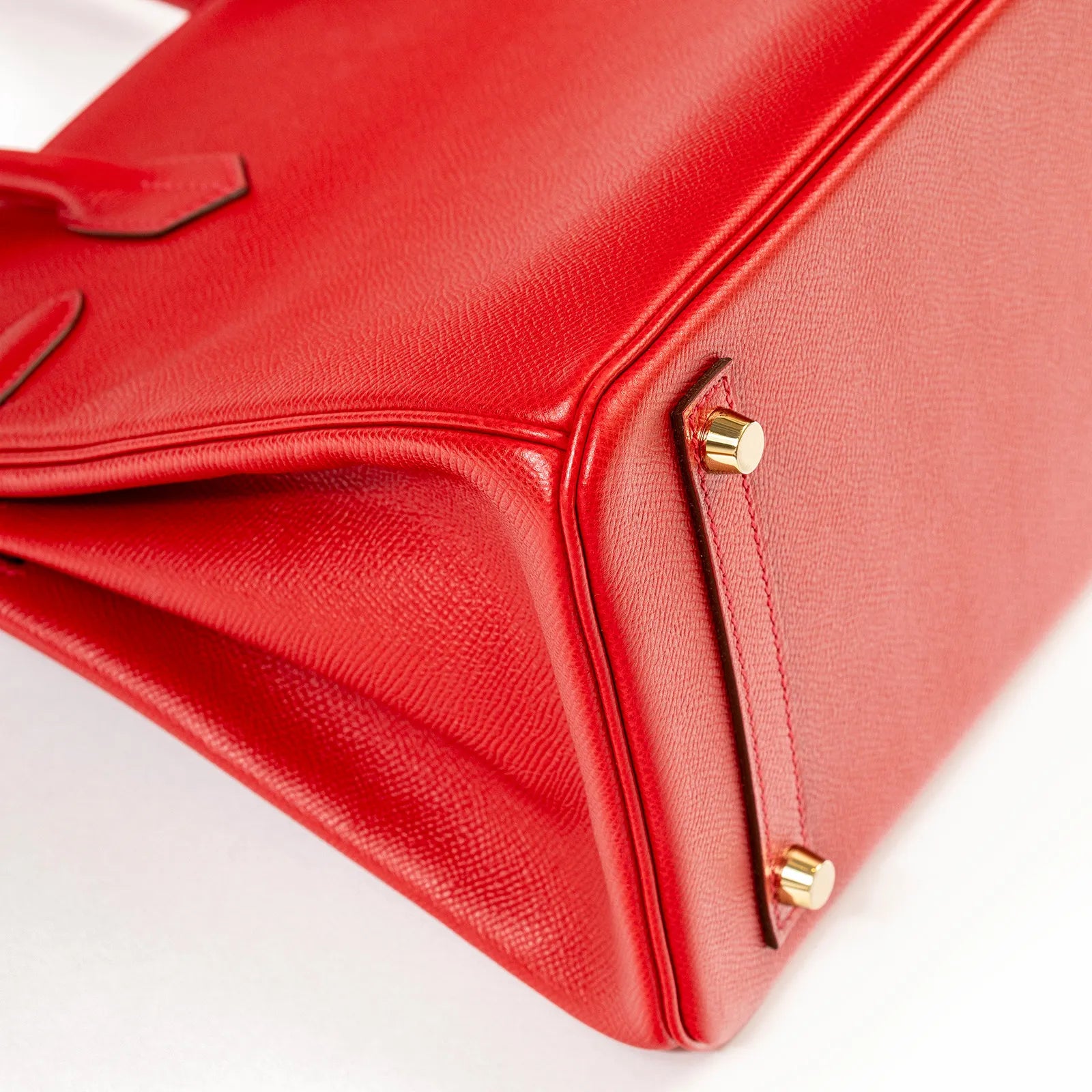 Hermès Birkin 30 Q5 Rouge Casaque Epsom Gold Hardware
