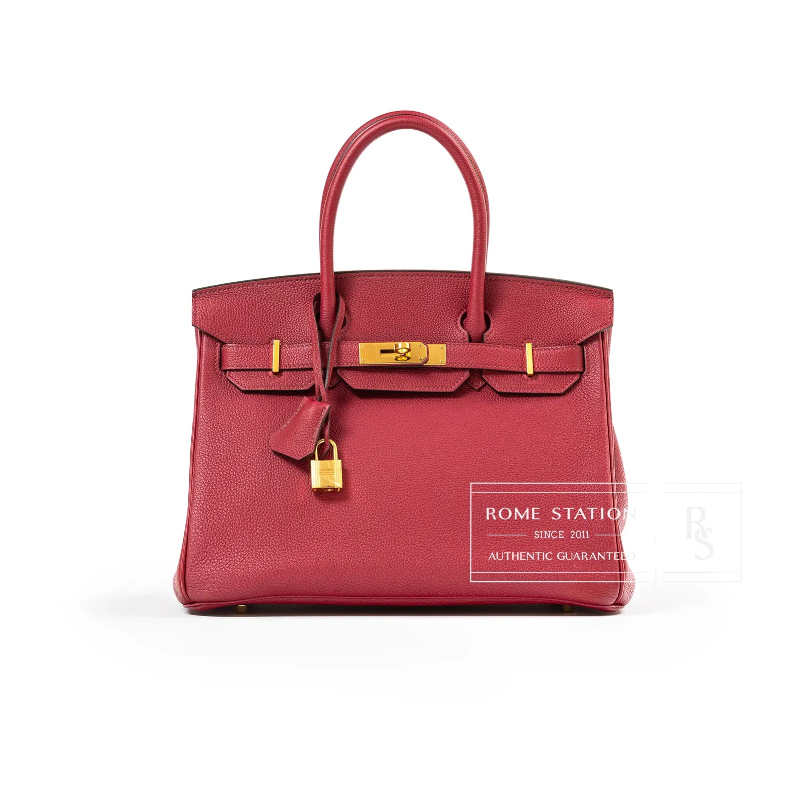 Hermès Birkin 30 Rouge Grenat Togo Gold Hardware