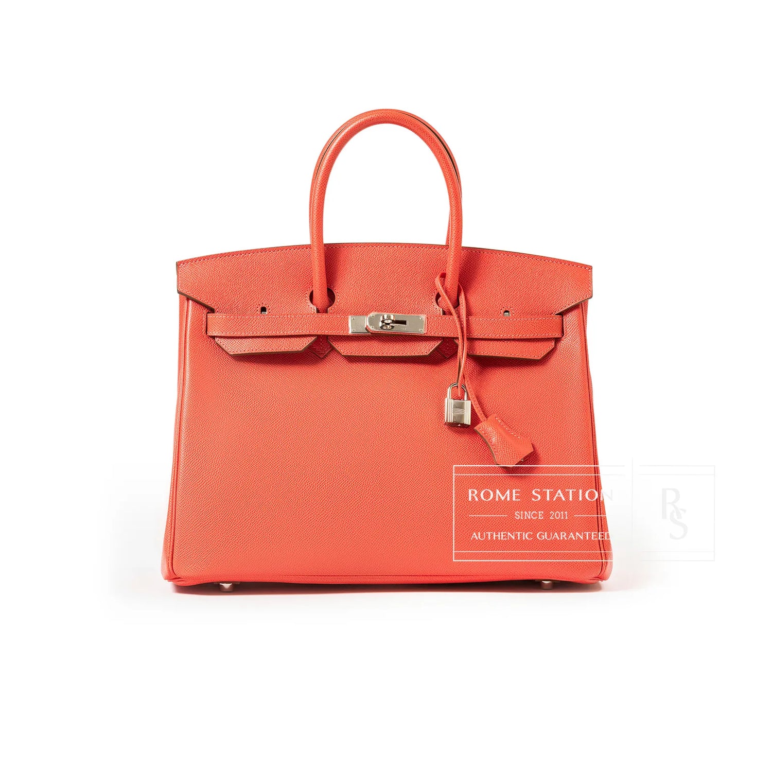 Hermès Birkin 35 Rose Jaipur Epsom Palladium Hardware