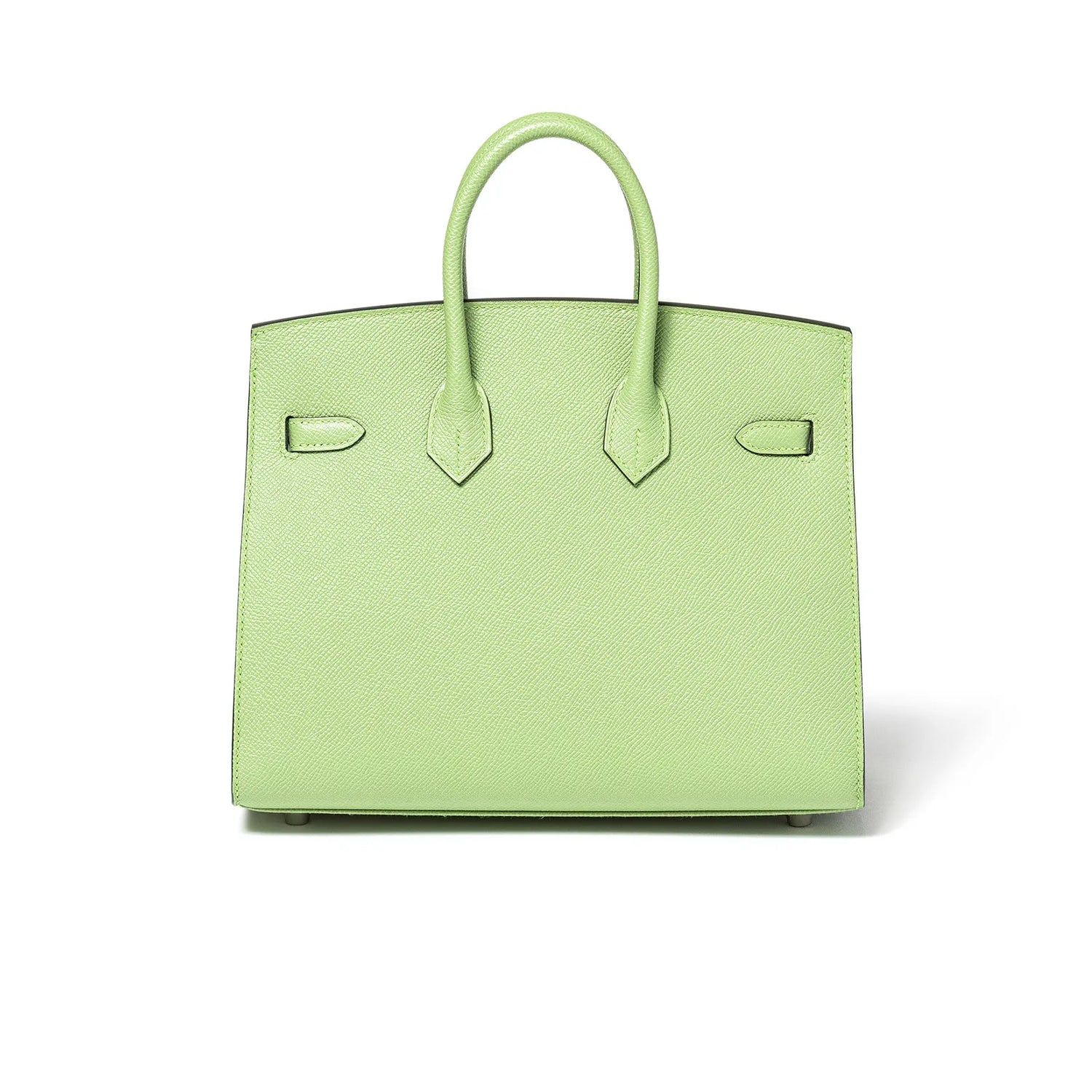 Hermès Birkin Sellier 25 Vert Criquet Epsom Palladium Hardware
