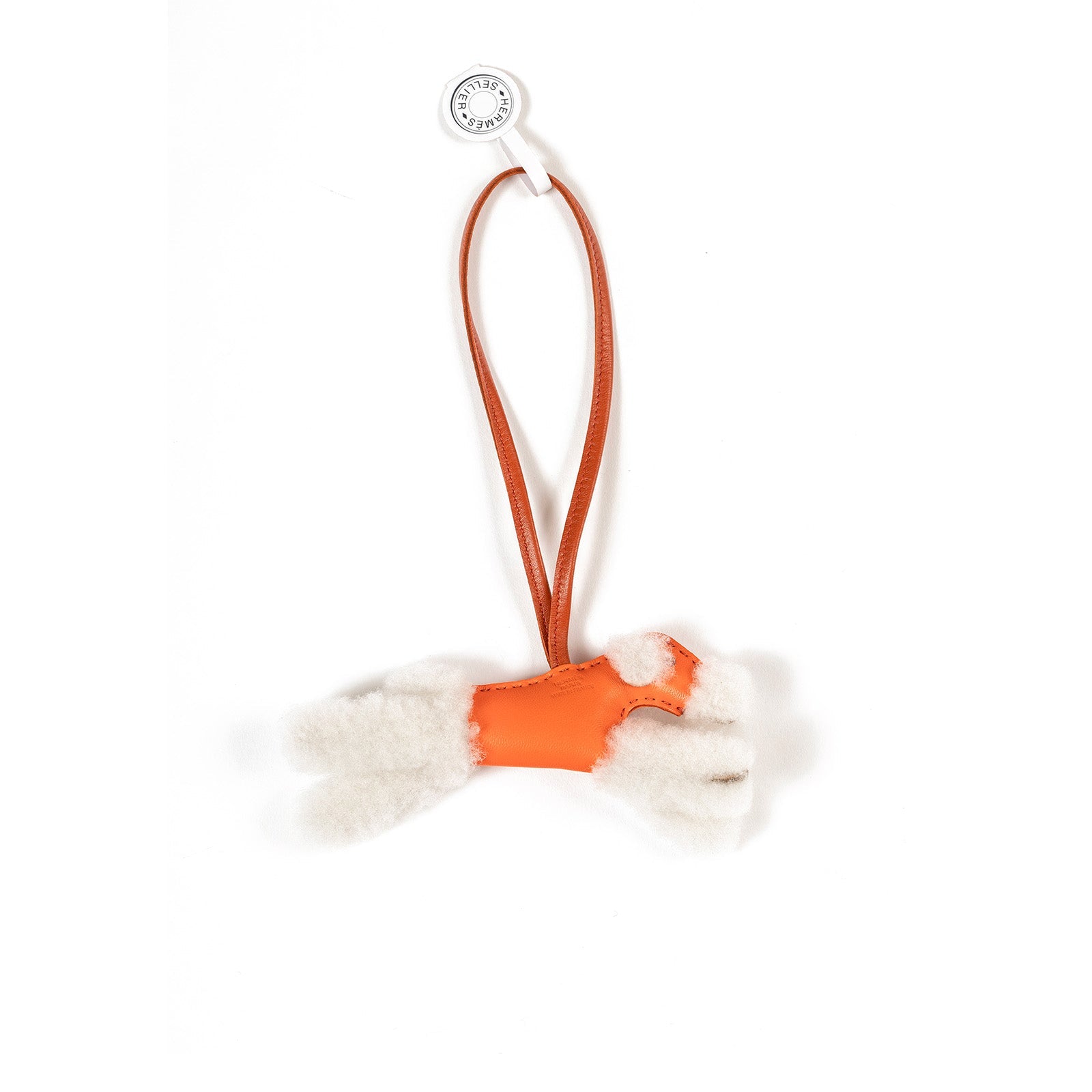 Hermès Buddy Charm in Orange Poppy – Rome Station