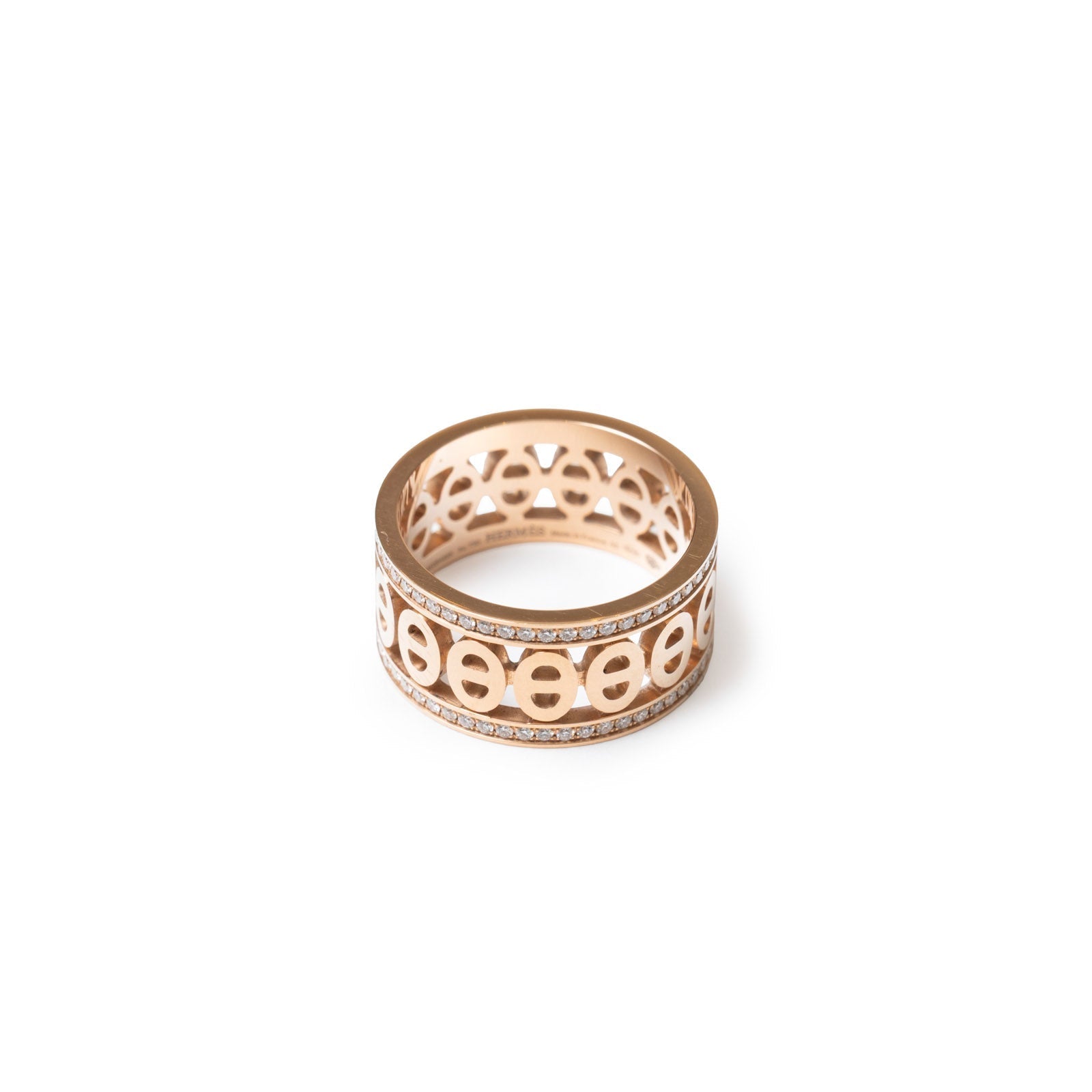 Hermès Chaine d’ancre Divine Ring Small Model 52