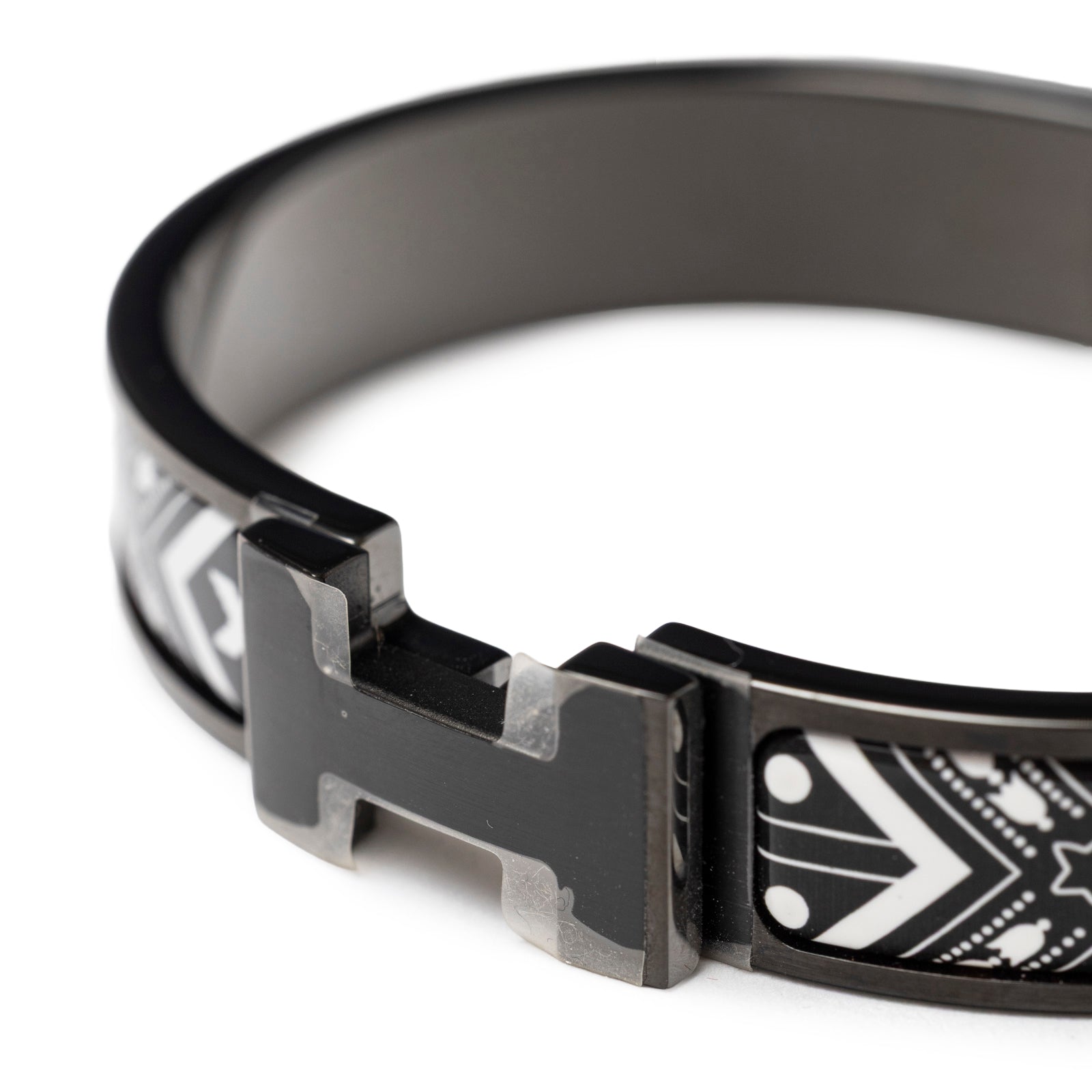 Hermès Clic HH Bandana So Black Bracelet Positif | Rome Station