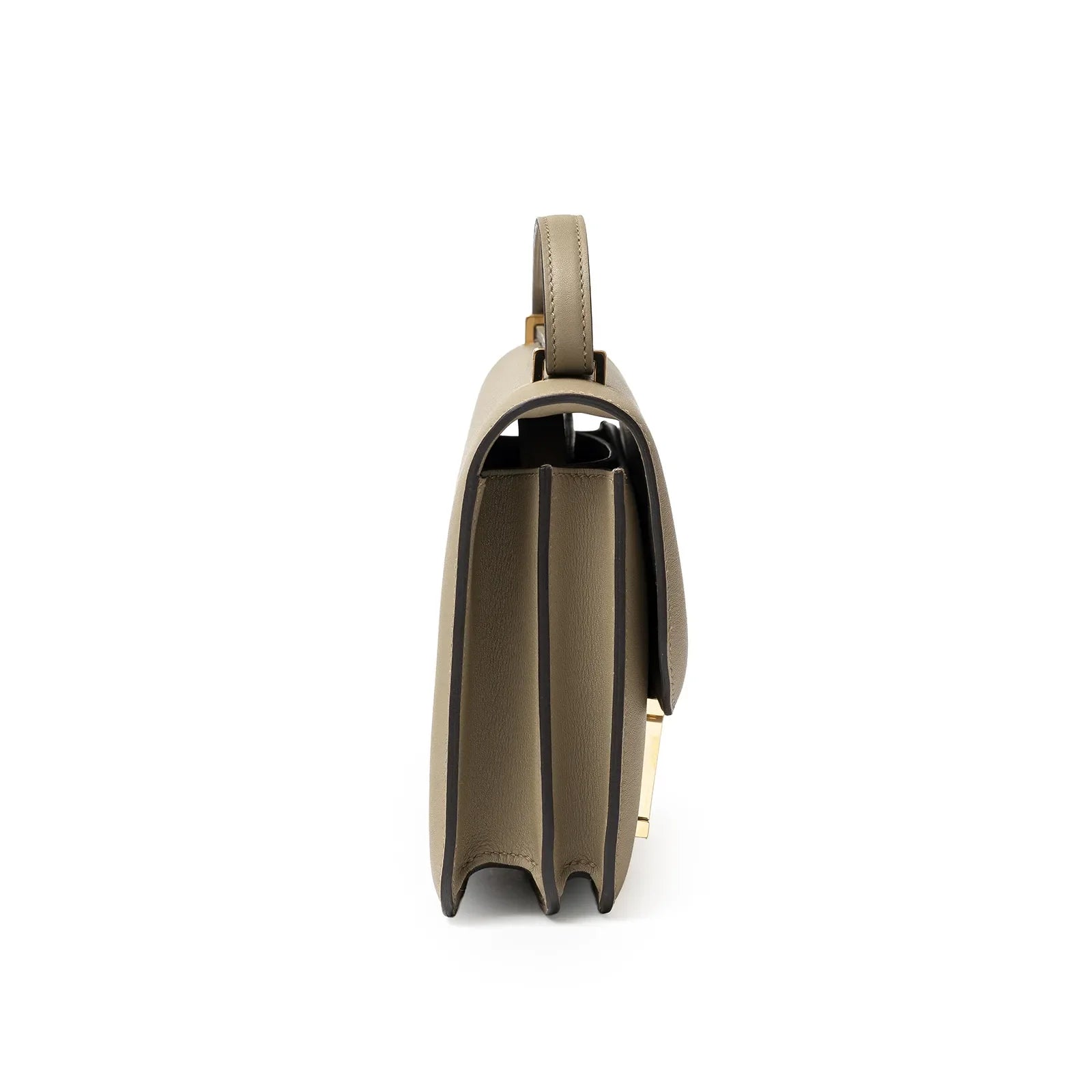 Hermès Mini Constance 18 Beige Marfa Swift Gold Hardware