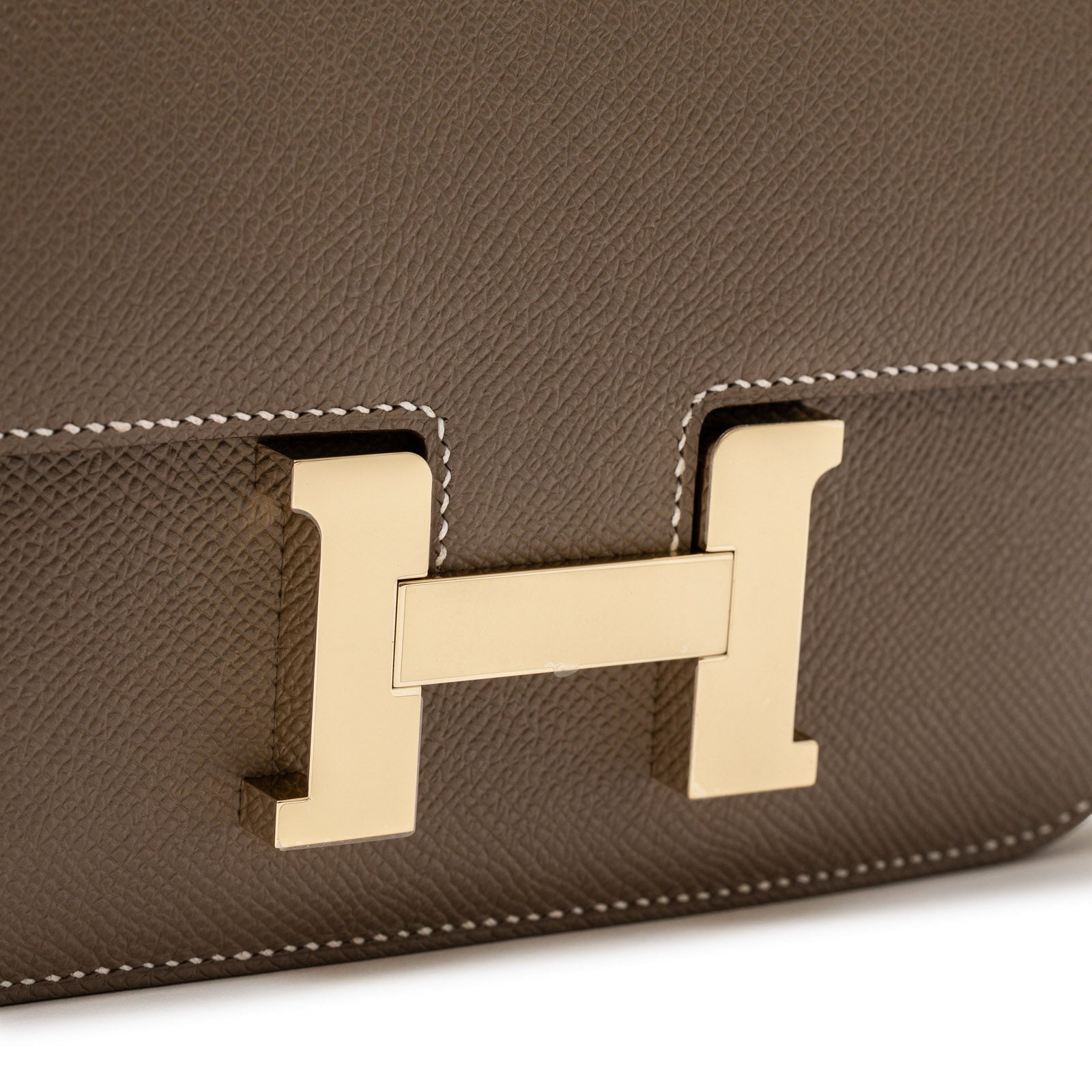 Hermès Constance 18 Etoupe Epsom Permabrass Hardware