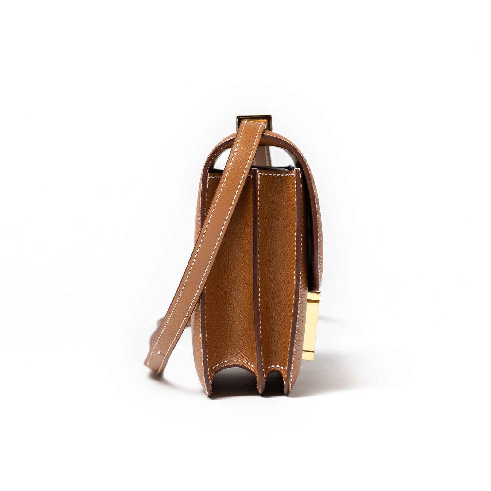 Hermès Mini Constance 18 Gold Epsom Gold Hardware