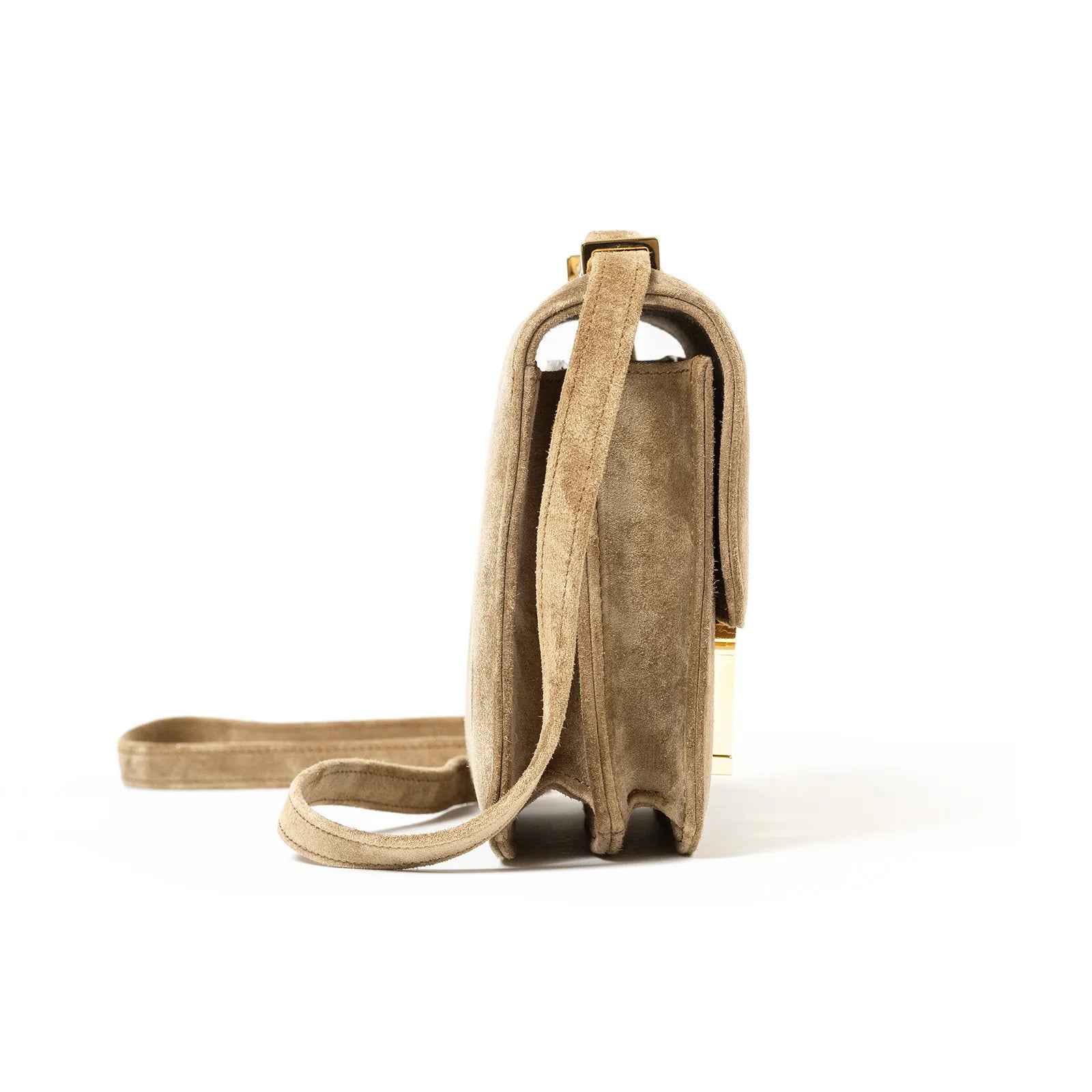 Hermès Mini Constance 18 Marron Glace Grizzly Calf Gold Hardware