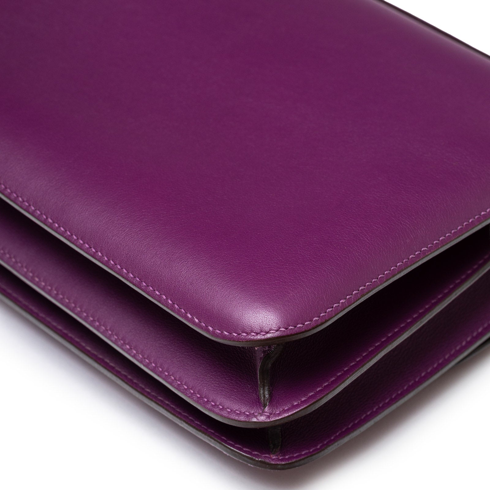 Hermès Constance 24 Anemone Swift Palladium Hardware - Back Corner Right