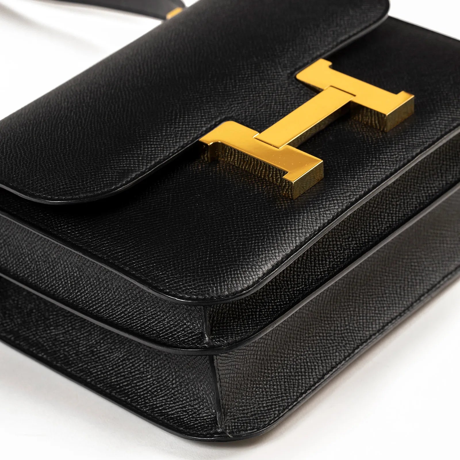 Hermès Constance 24 Black Epsom Gold Hardware