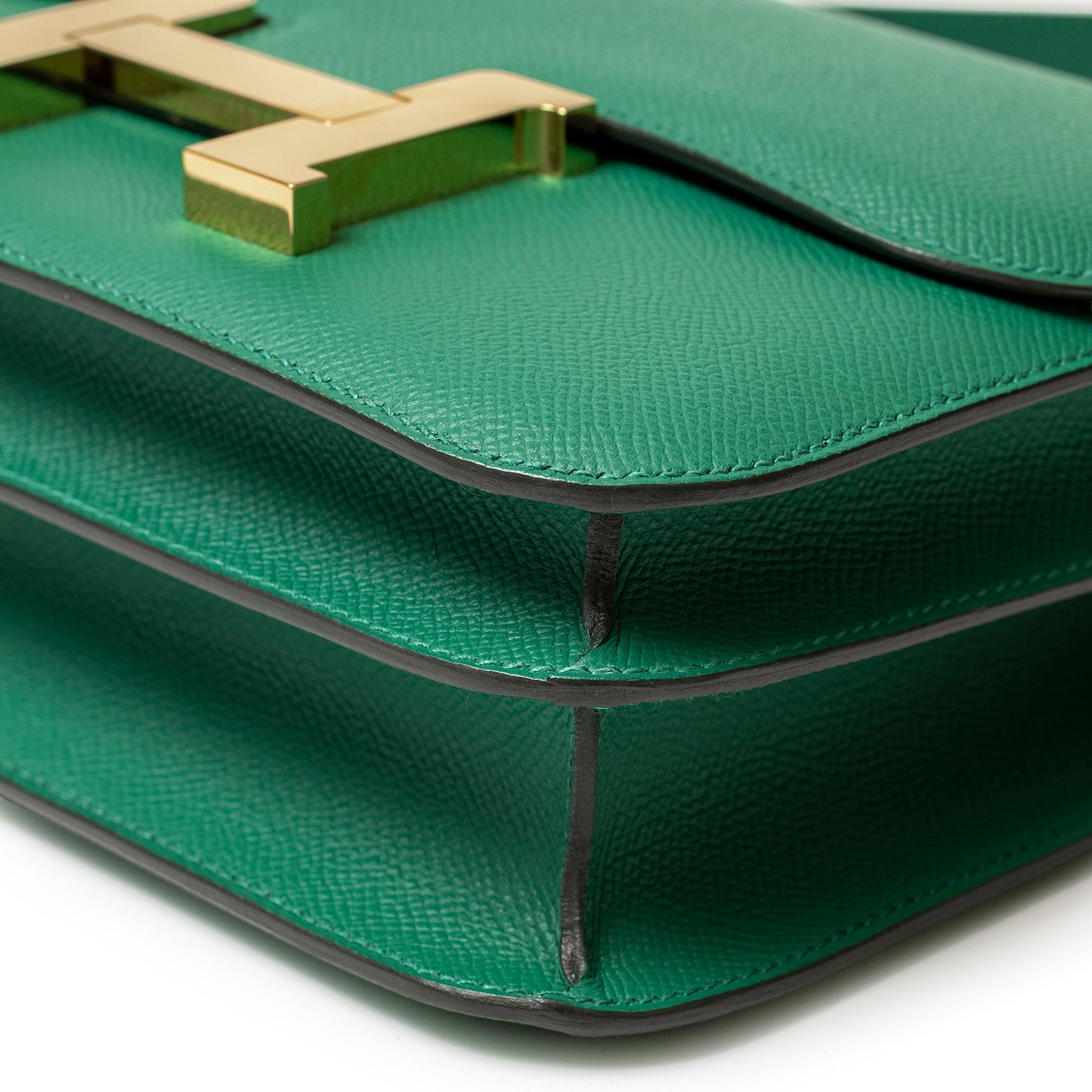 Hermès Constance 24 Vert Vertigo Epsom Gold Hardware