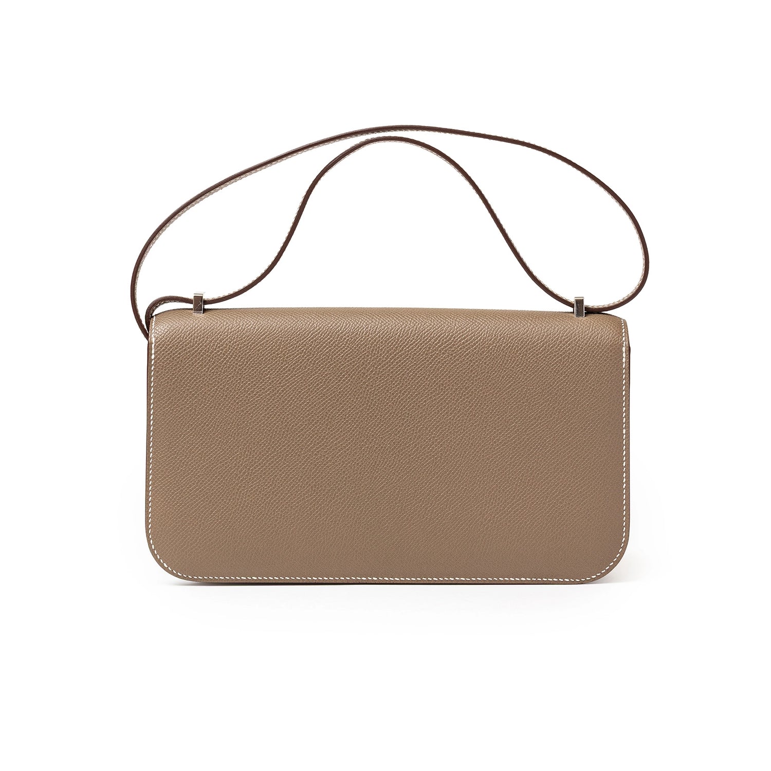 Hermès Constance Elan Etoupe Epsom Palladium Hardware - Back