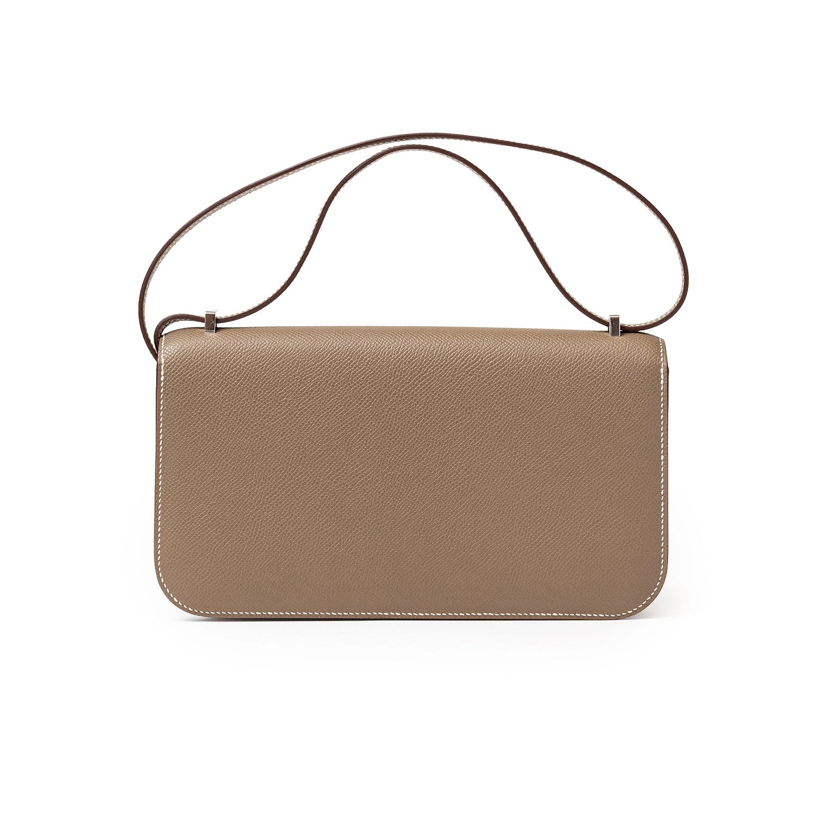 Hermès Constance Elan Etoupe Epsom Palladium Hardware - Back