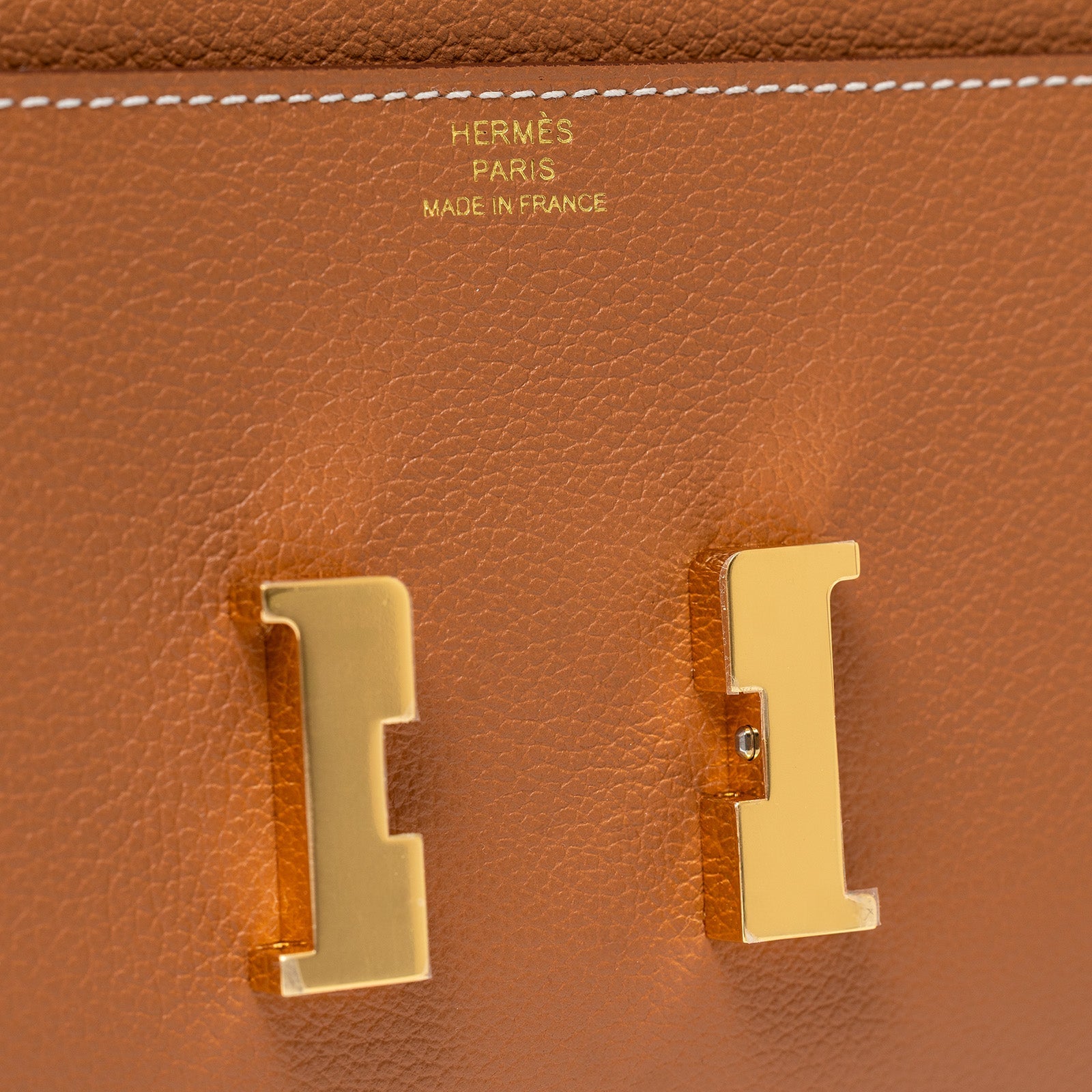 Hermès Constance Wallet To Go Gold Evercolor Gold Hardware