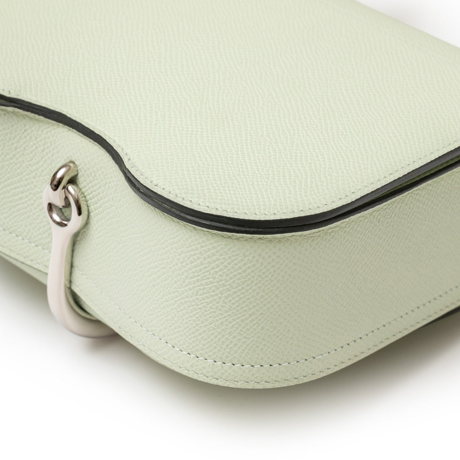 Hermès Della Cavalleria Mini Vert Fizz Epsom Palladium Hardware