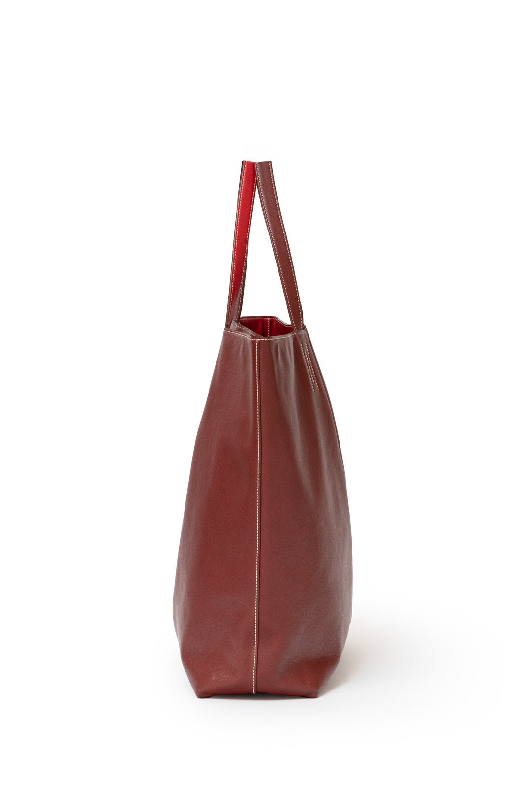 Hermès Double Sense 45 Rouge/Bicolor Swift - Side Right