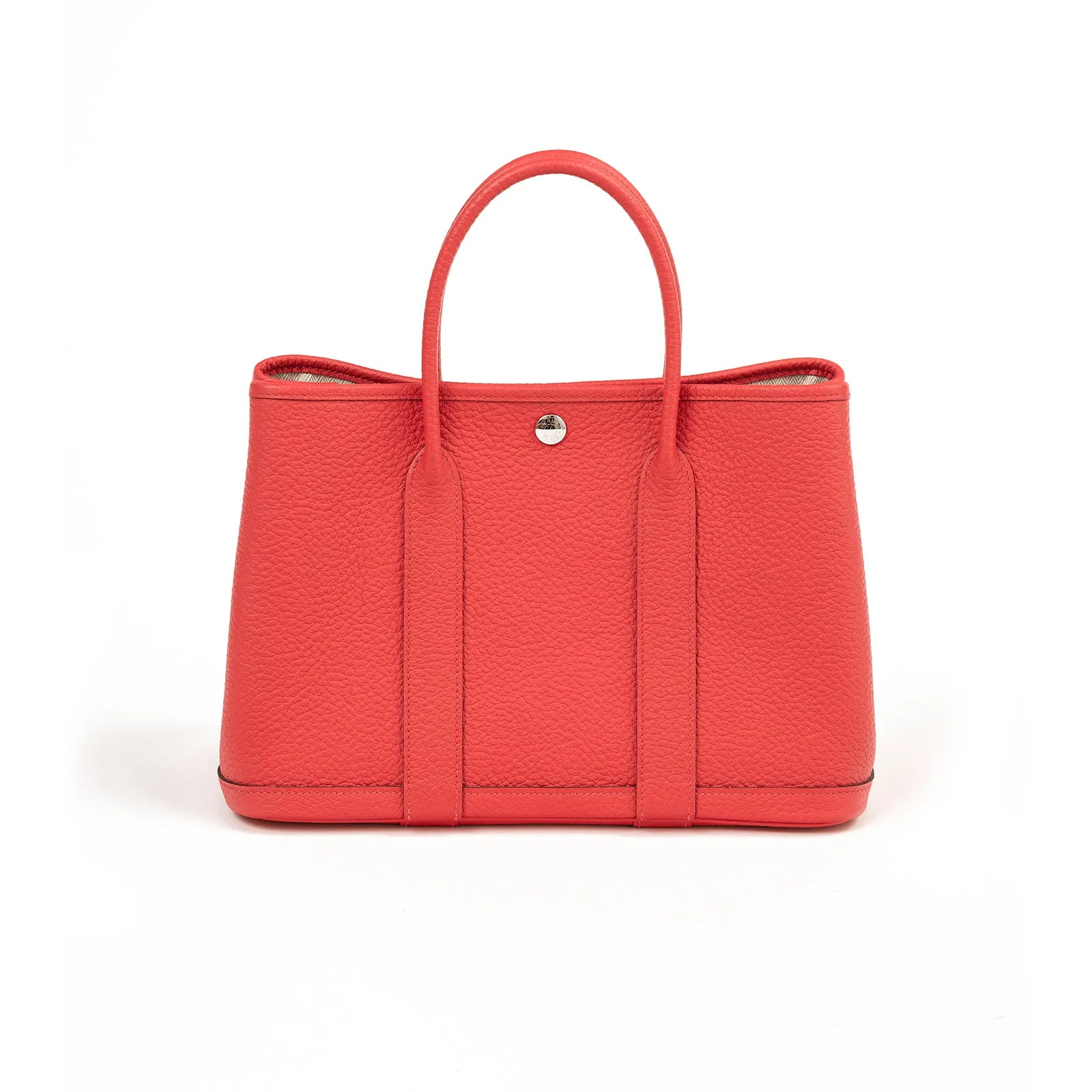 Hermès Garden Party 30 Rose Negonda Palladium Hardware