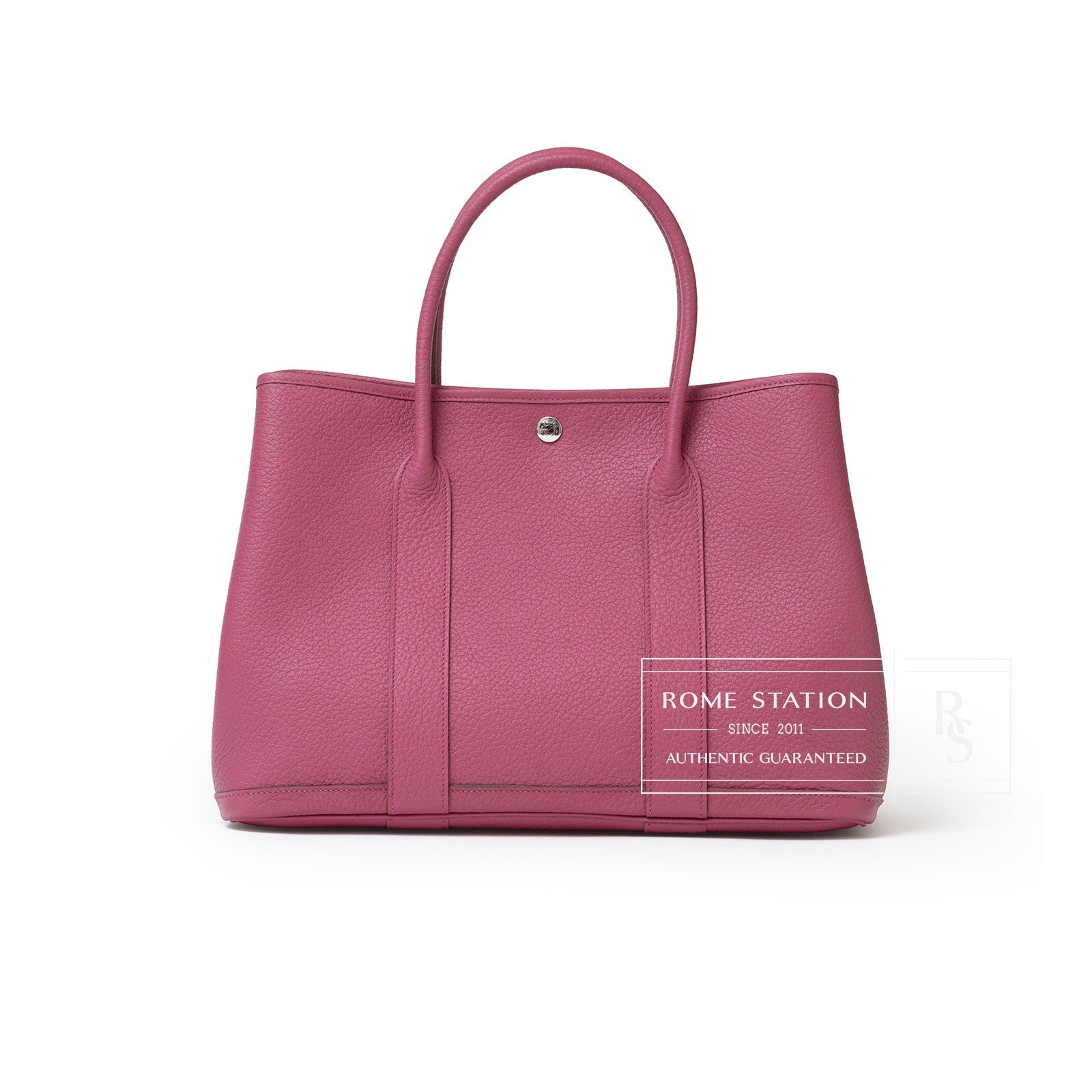 Hermès Garden Party 36 Tosca Negonda Palladium Hardware