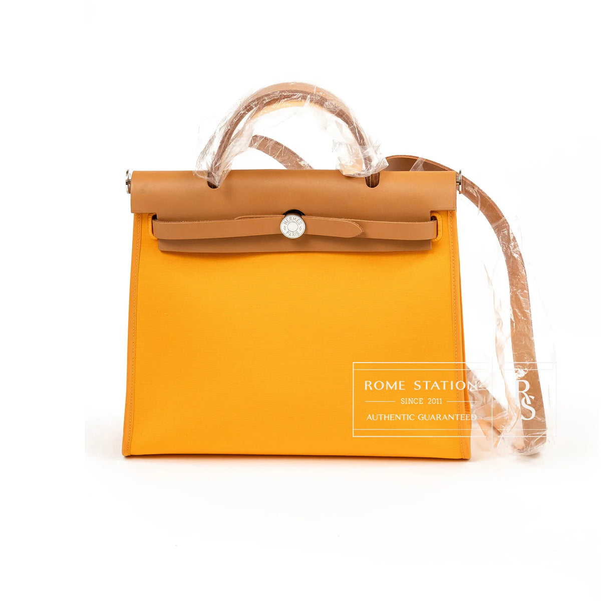 Jaune in 31 Zip Herbag Hermès オオハシイエロー＆オレンジ クリッカーズ HERMES & with Toile Natural Orange 置物