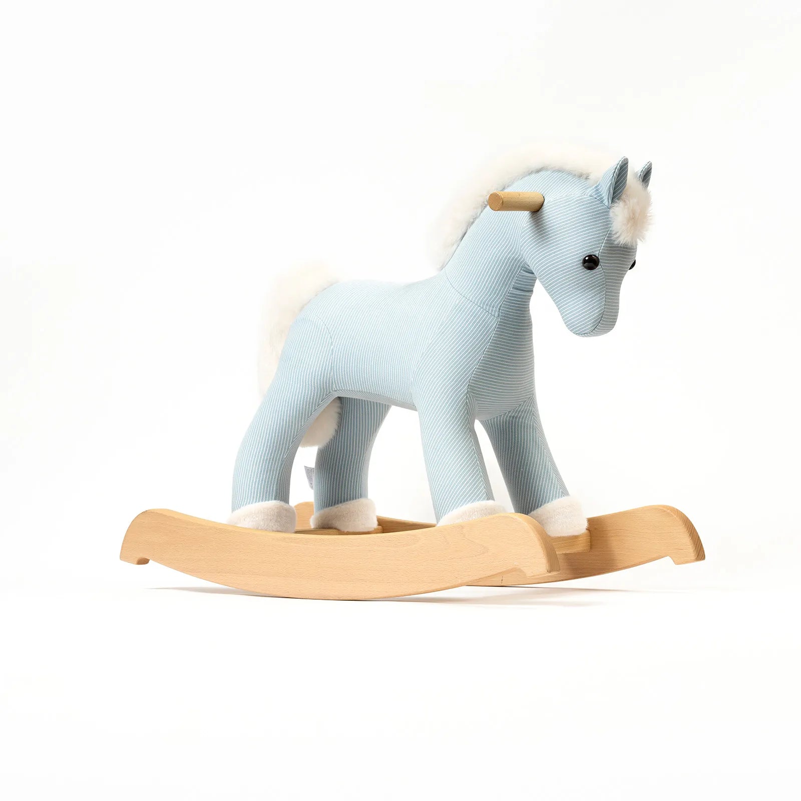Hermès Hermy Rocking Horse Blue Beechwood and Cotton TRU