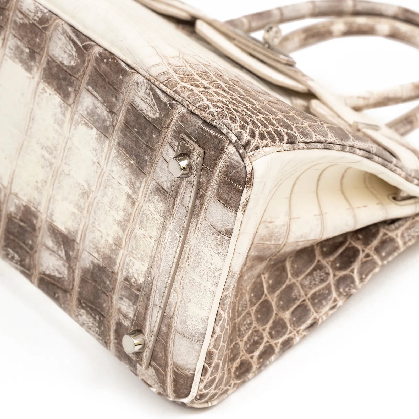 Hermès Himalaya Birkin 30 Matte Niloticus Crocodile Palladium Hardware - Handbags