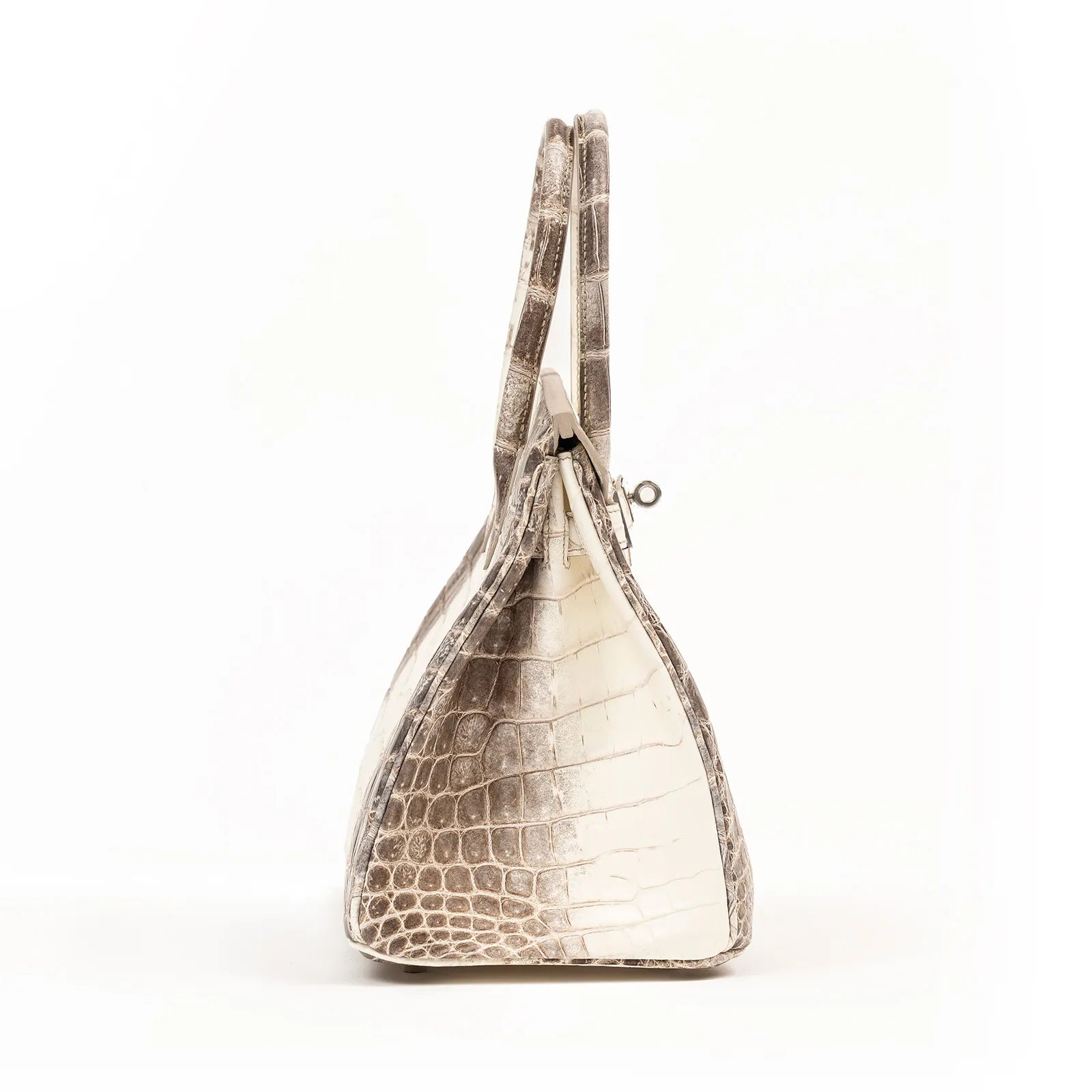 Hermès Himalaya Birkin 30 Matte Niloticus Crocodile Palladium Hardware - Handbags