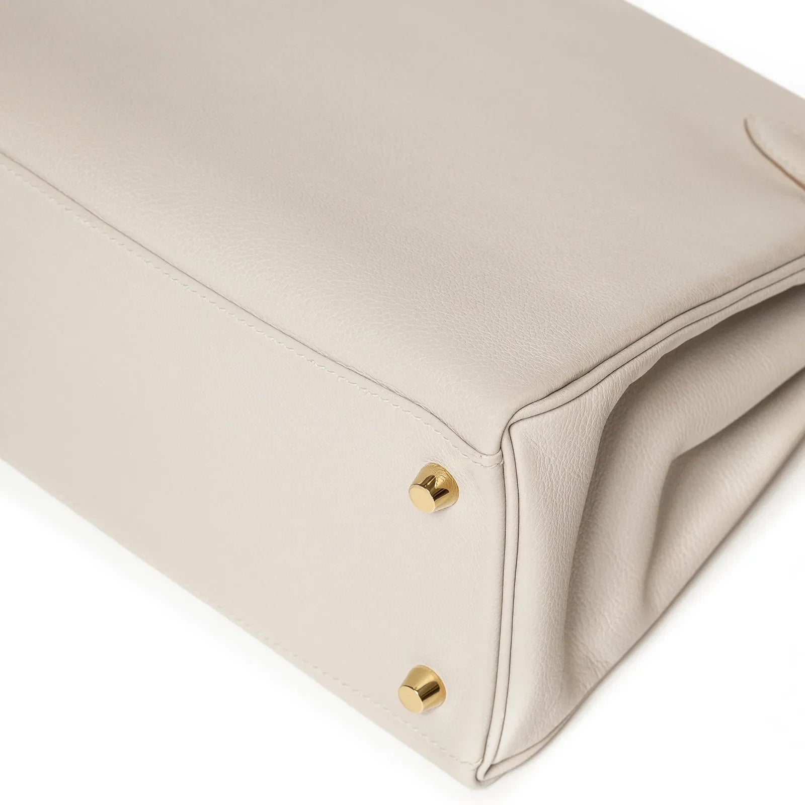 Hermès Kelly 28 Gris Perle Evercolor Gold Hardware