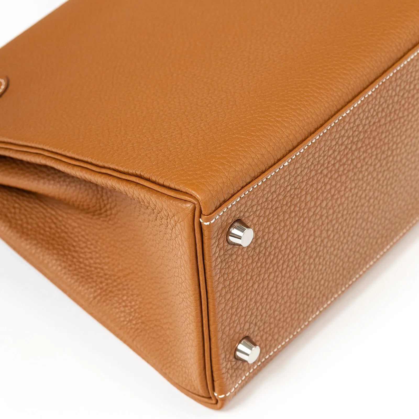 Hermès Kelly Retourne 28 in Gold Togo with Palladium Hardware
