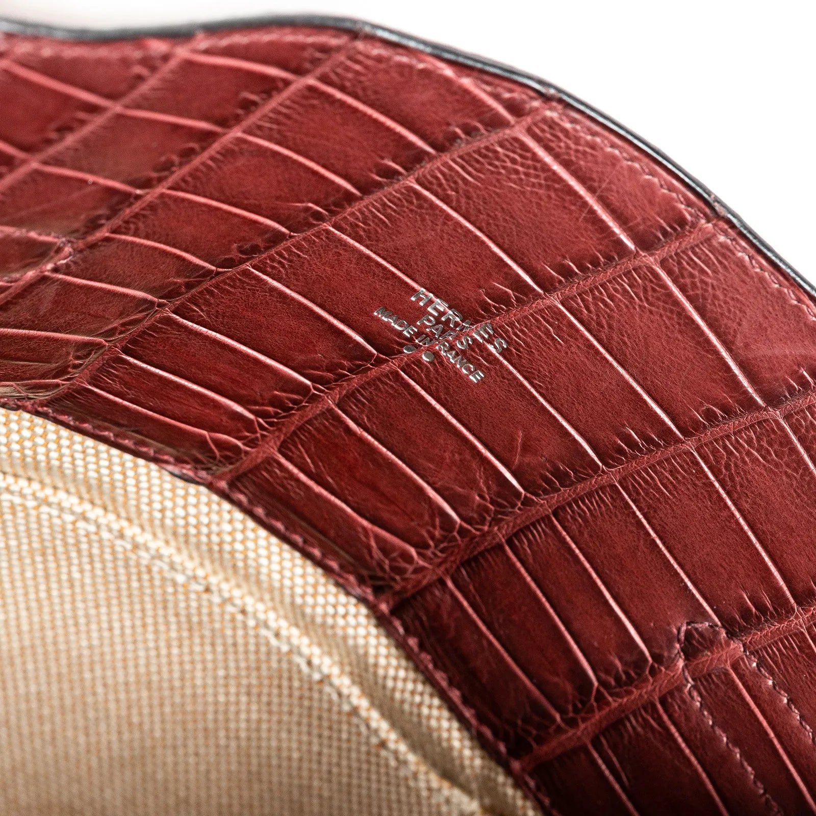 Hermès Kelly Sport 24 Matte Niloticus Crocodile Rose Palladium Hardware - Image 10