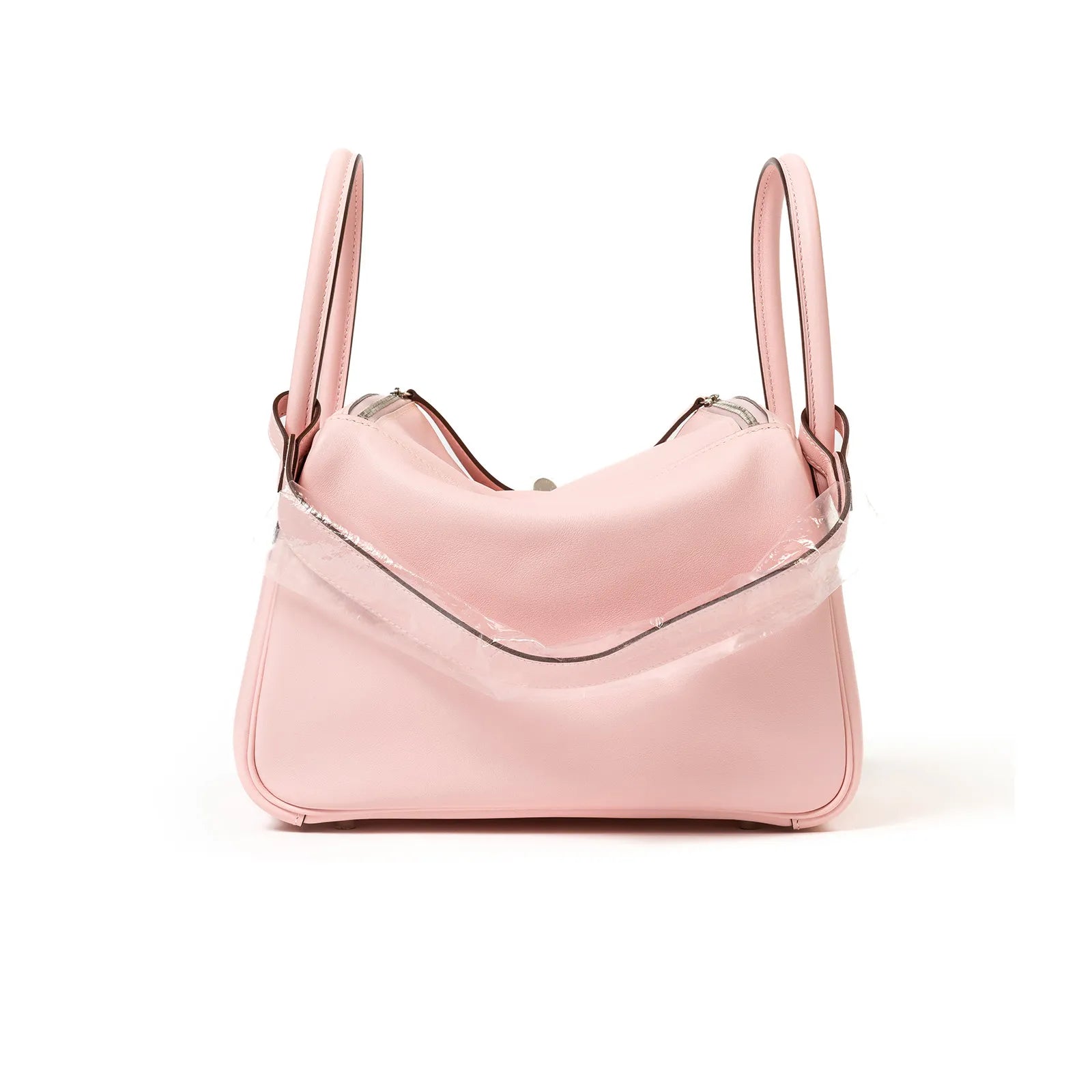 Hermès Lindy 26 Rose Sakura Swift Palladium Hardware
